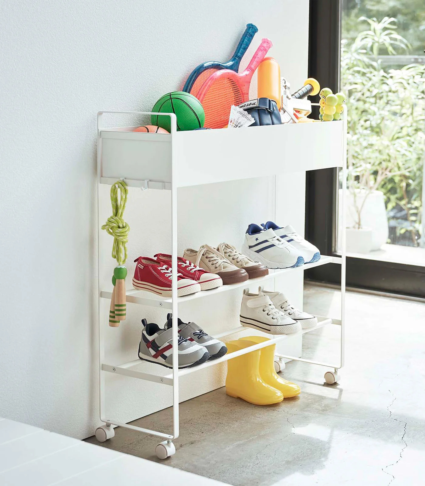 Entryway Storage Cart (29.33" H) - Steel - Image 3