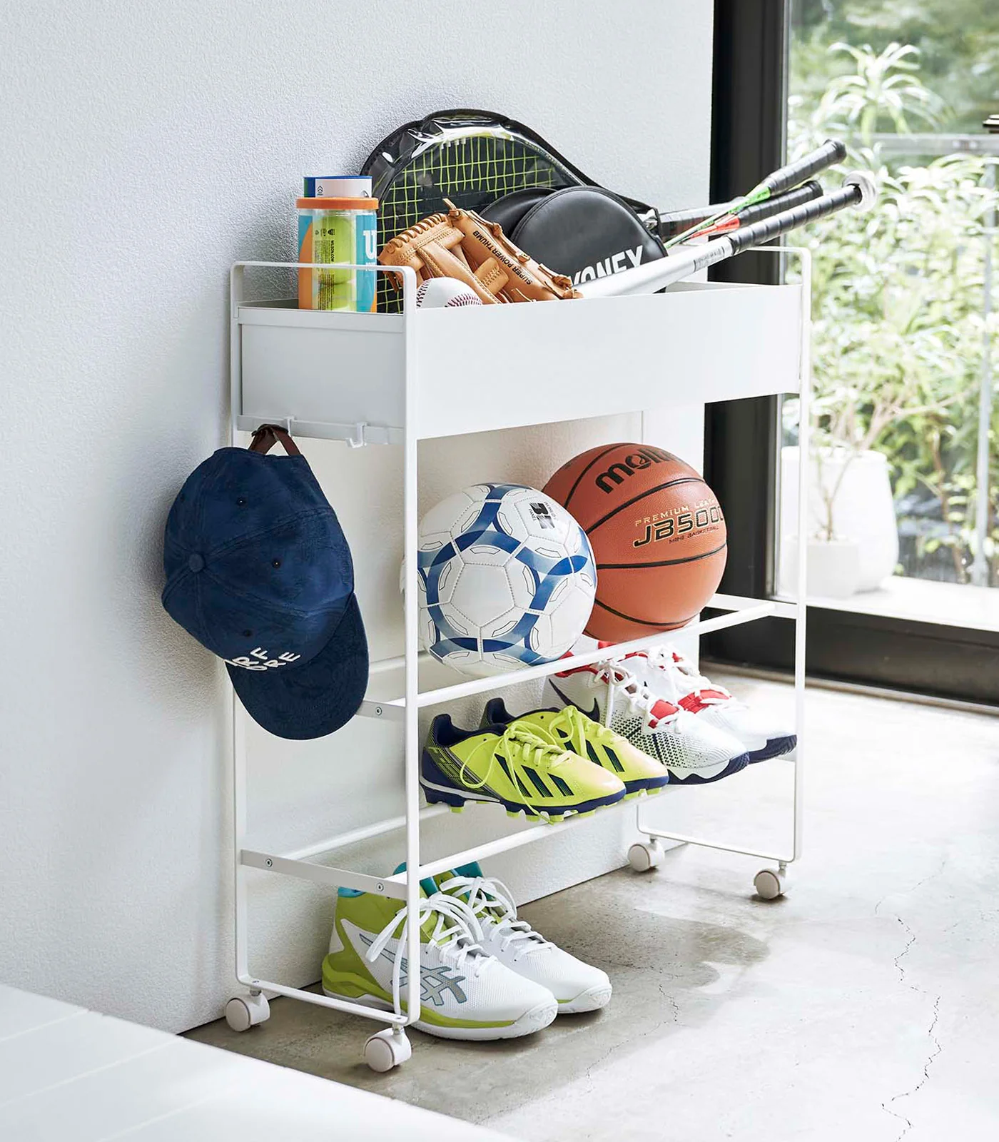 Entryway Storage Cart (29.33" H) - Steel - Image 4