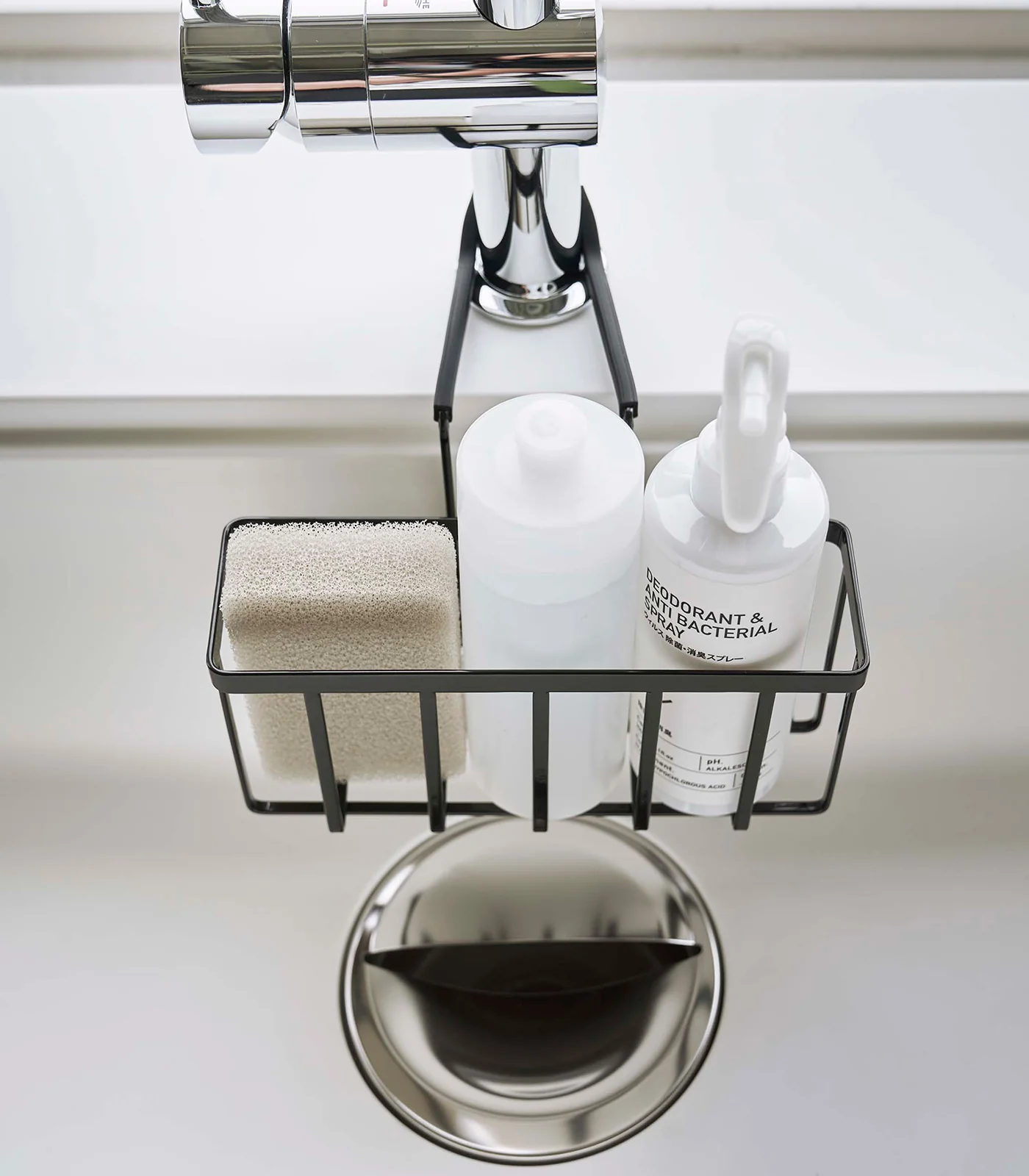 Faucet-Hanging Sponge Caddy - Steel - Image 12