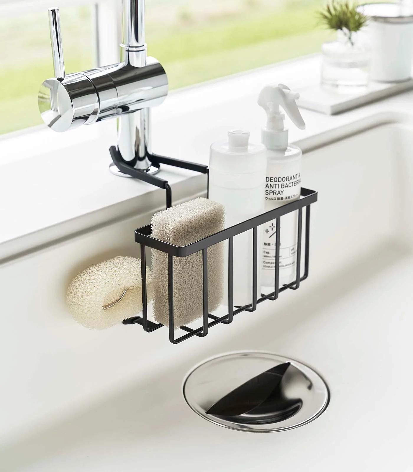 Faucet-Hanging Sponge Caddy - Steel - Image 15