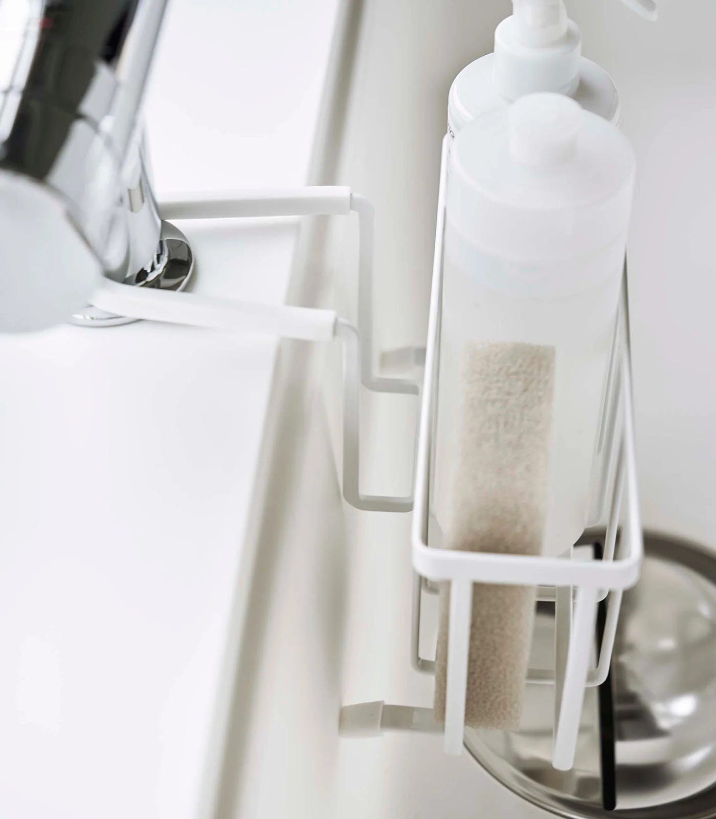 Faucet-Hanging Sponge Caddy - Steel - Image 4