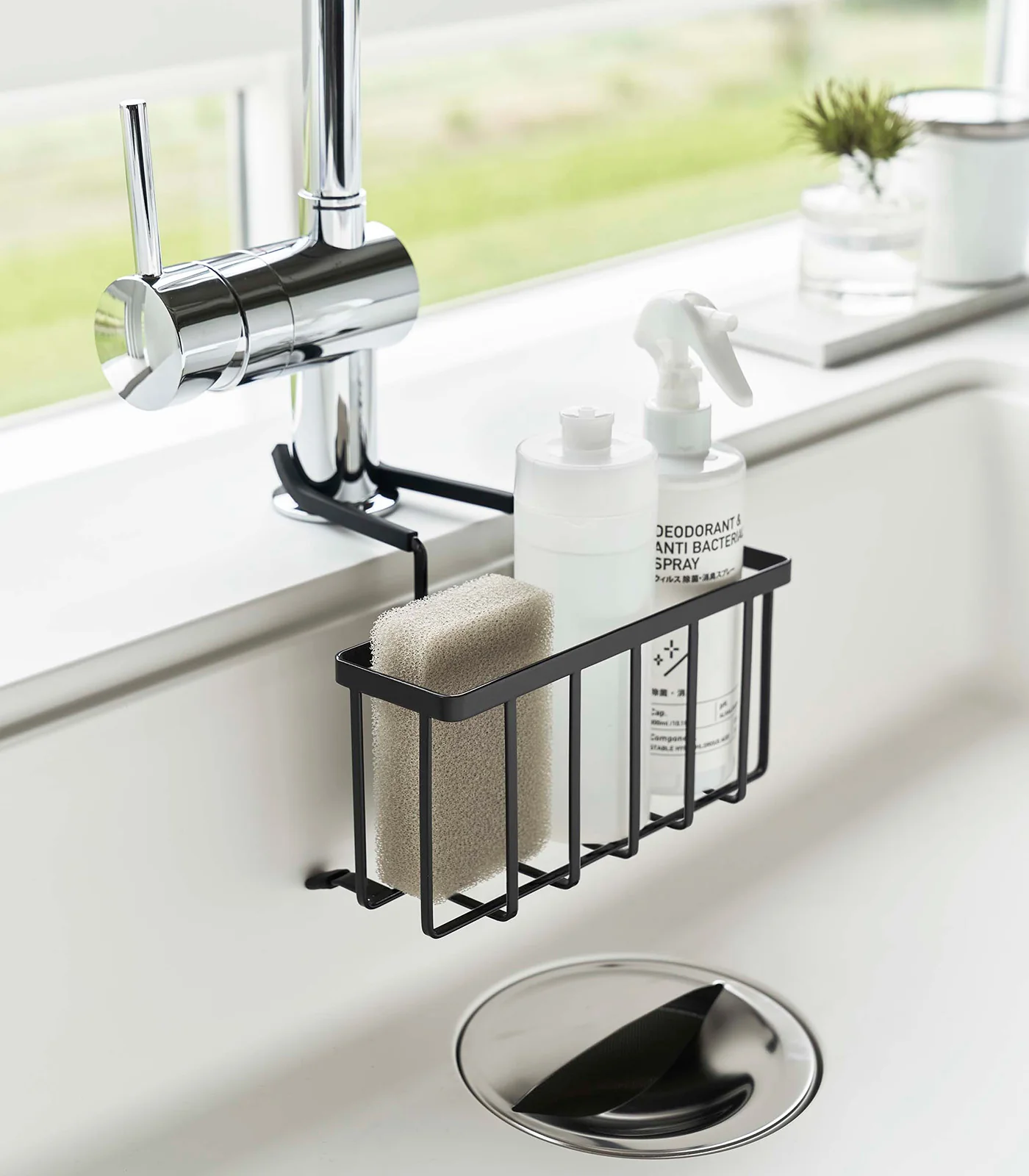 Faucet-Hanging Sponge Caddy - Steel - Image 9