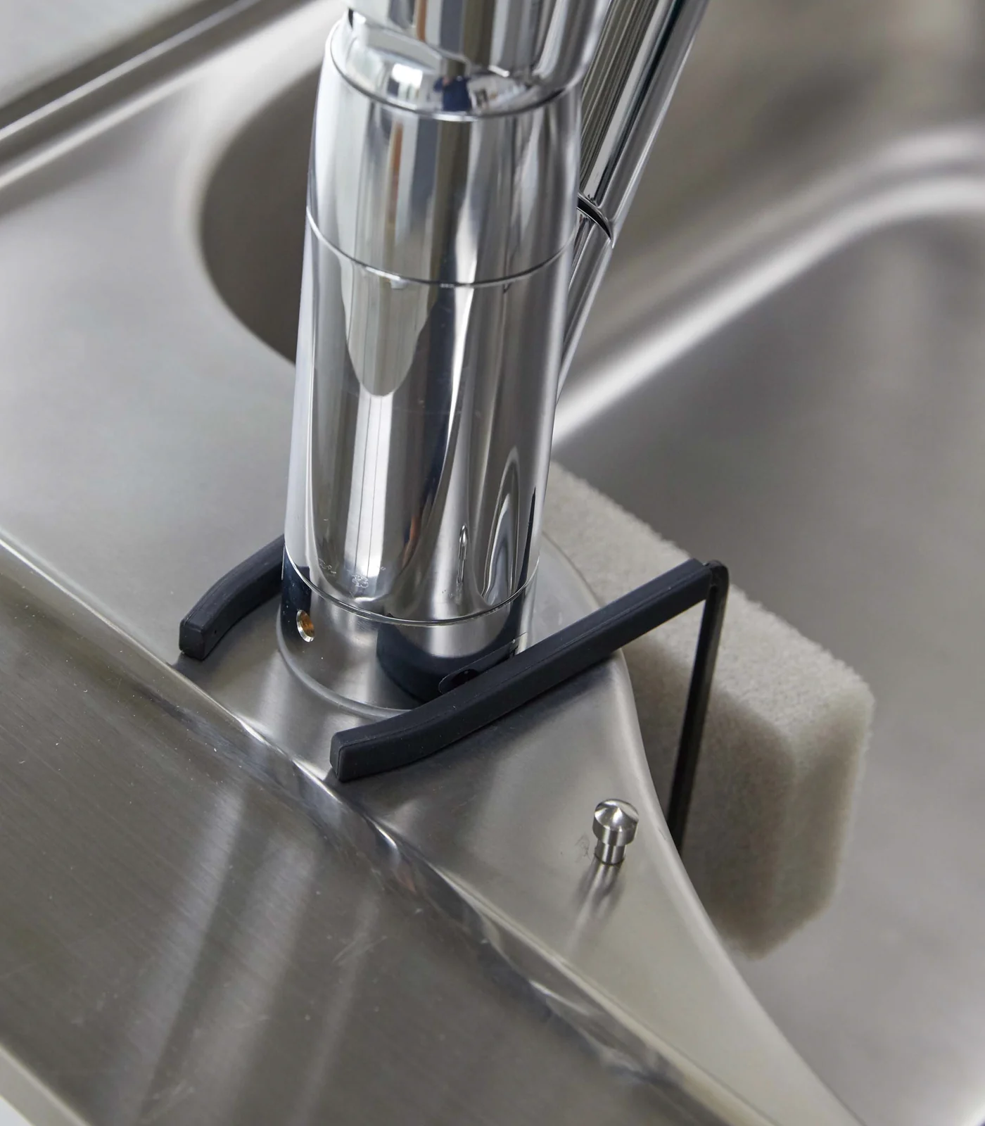 Faucet-Hanging Sponge Holder - Single - Steel - Image 7