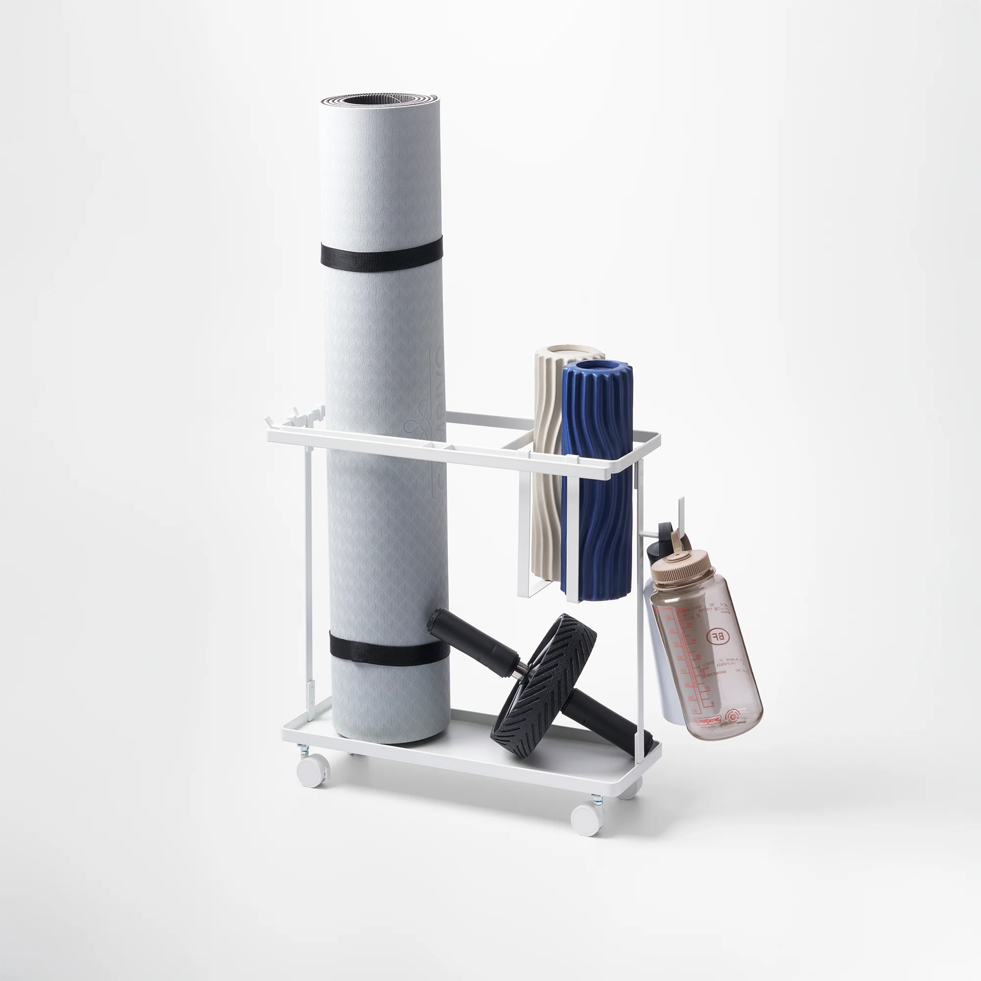 Fitness Equipment Storage Cart - Steel