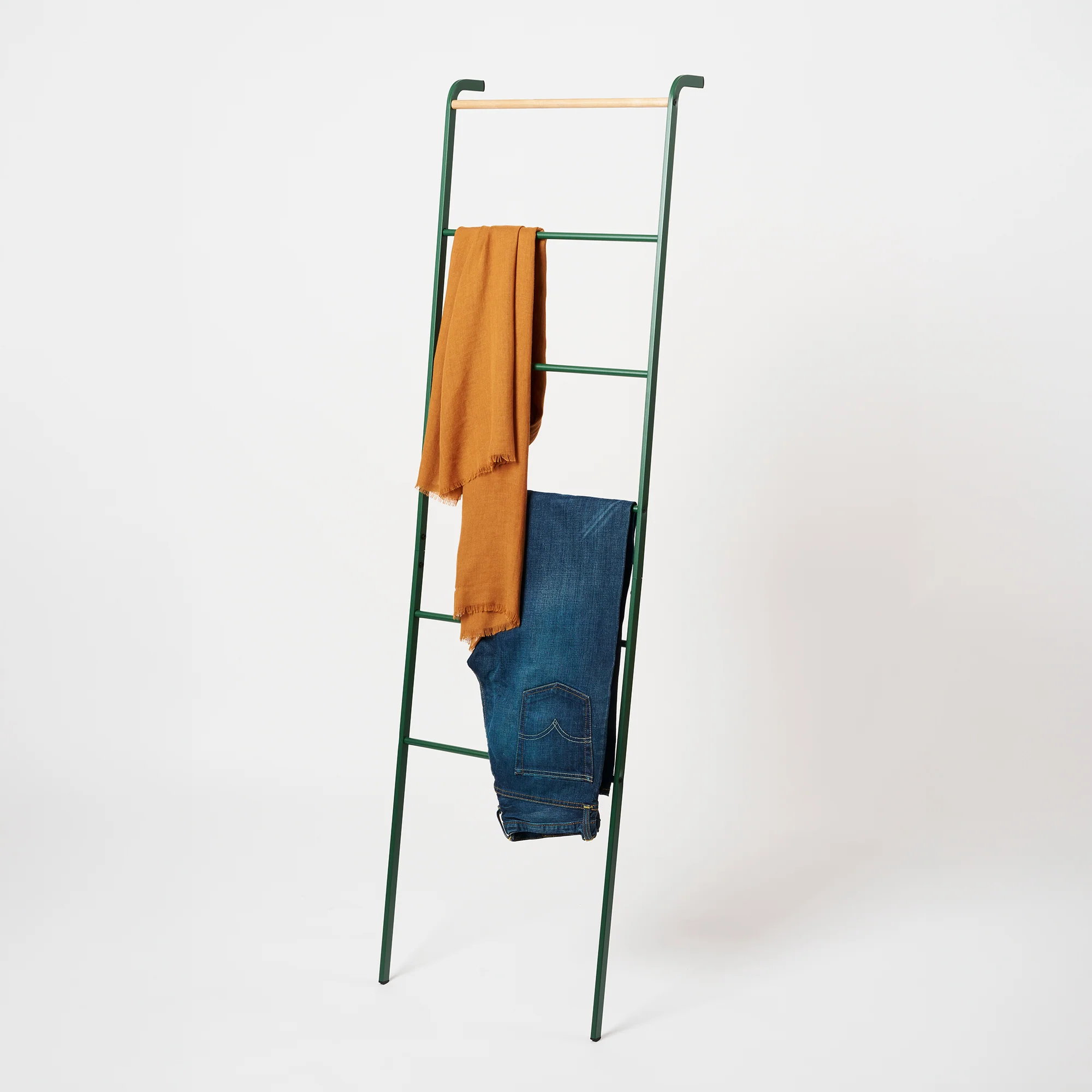 Leaning Storage Ladder (63" H)  - Steel - Image 9