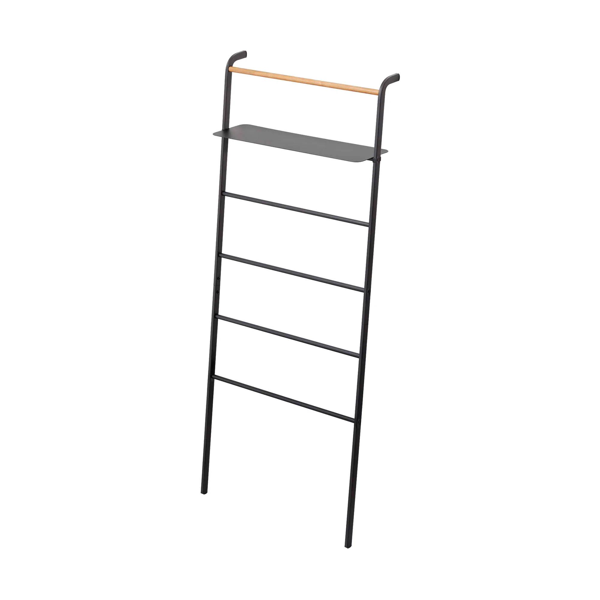 Leaning Storage Ladder With Shelf (63" H) - Steel - Image 16
