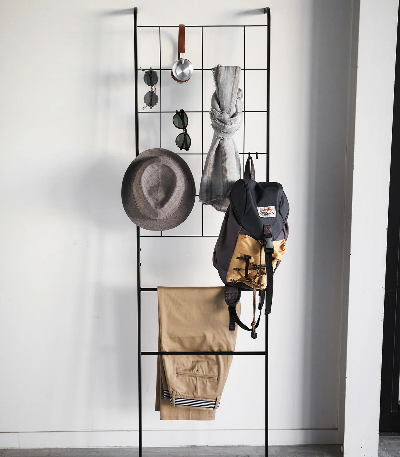 Leaning Ladder with Grid Panel (63" H) - Steel - Image 8