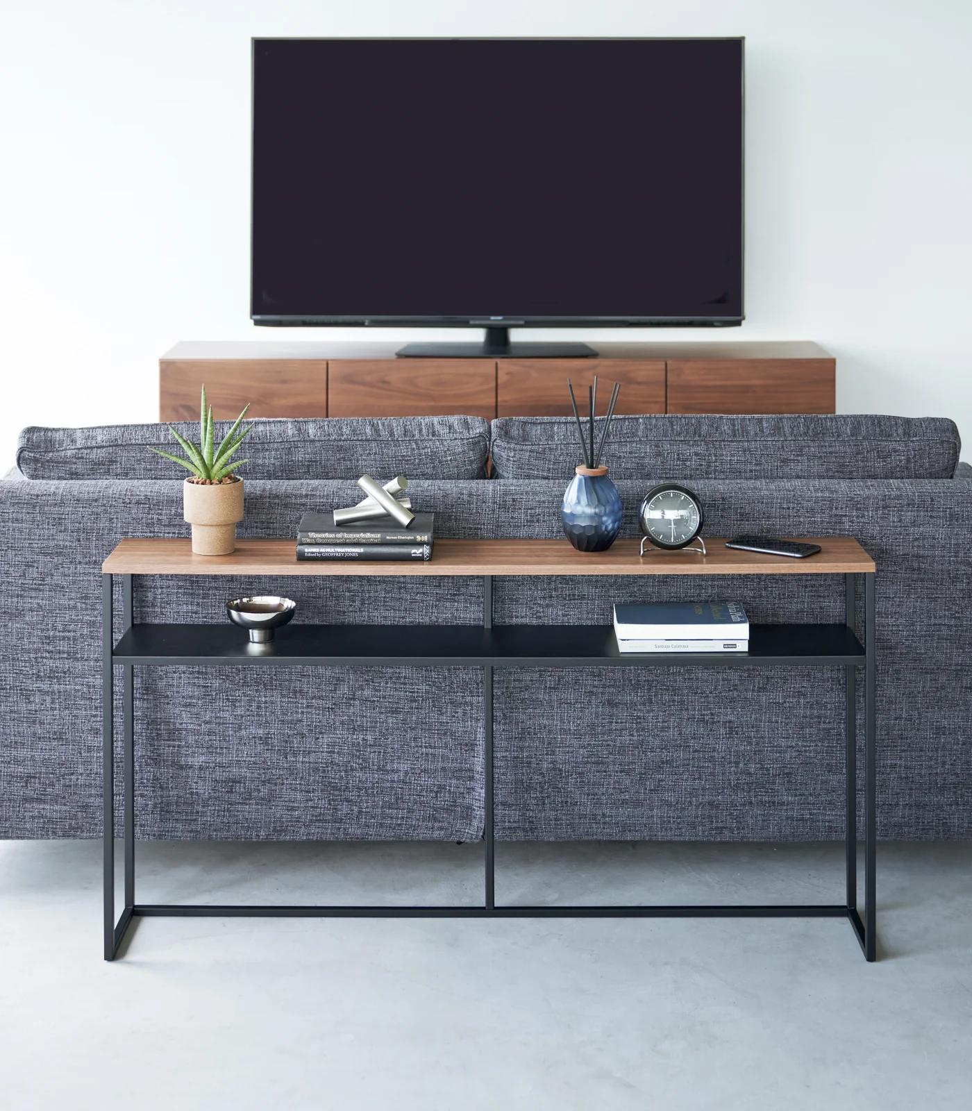 Long Console Table - Steel - Image 10