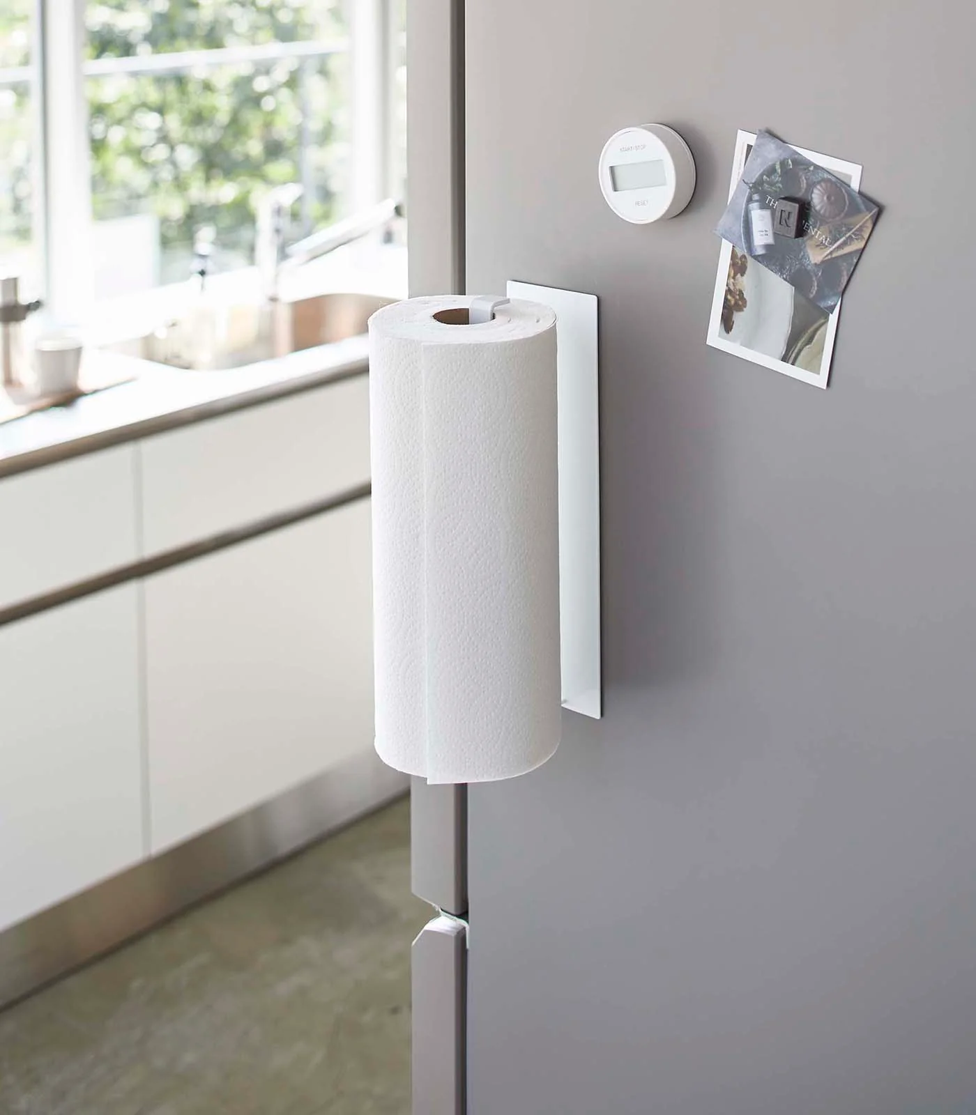 Magnetic Paper Towel Holder - Steel - Image 2