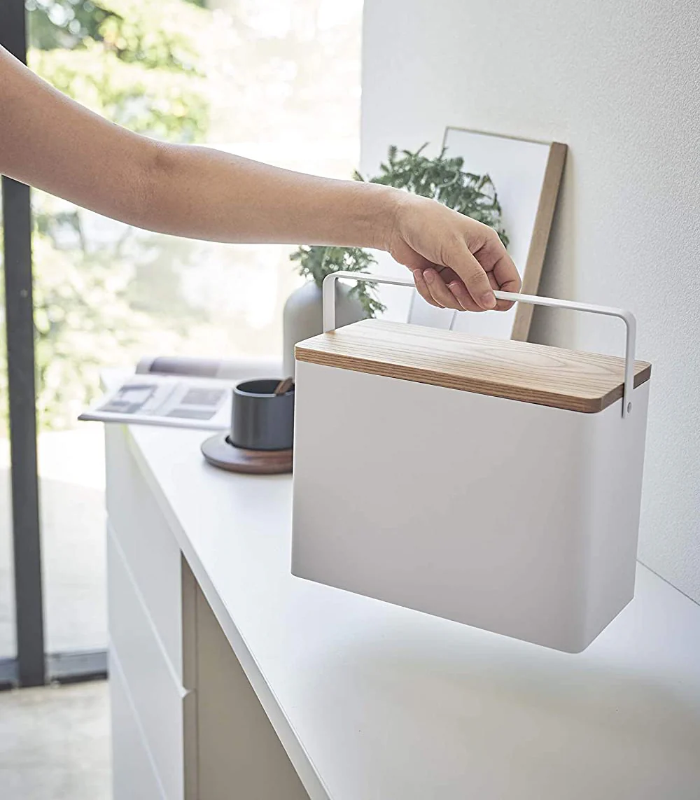 Odds-and-Ends Organizer - Steel + Wood - Image 4