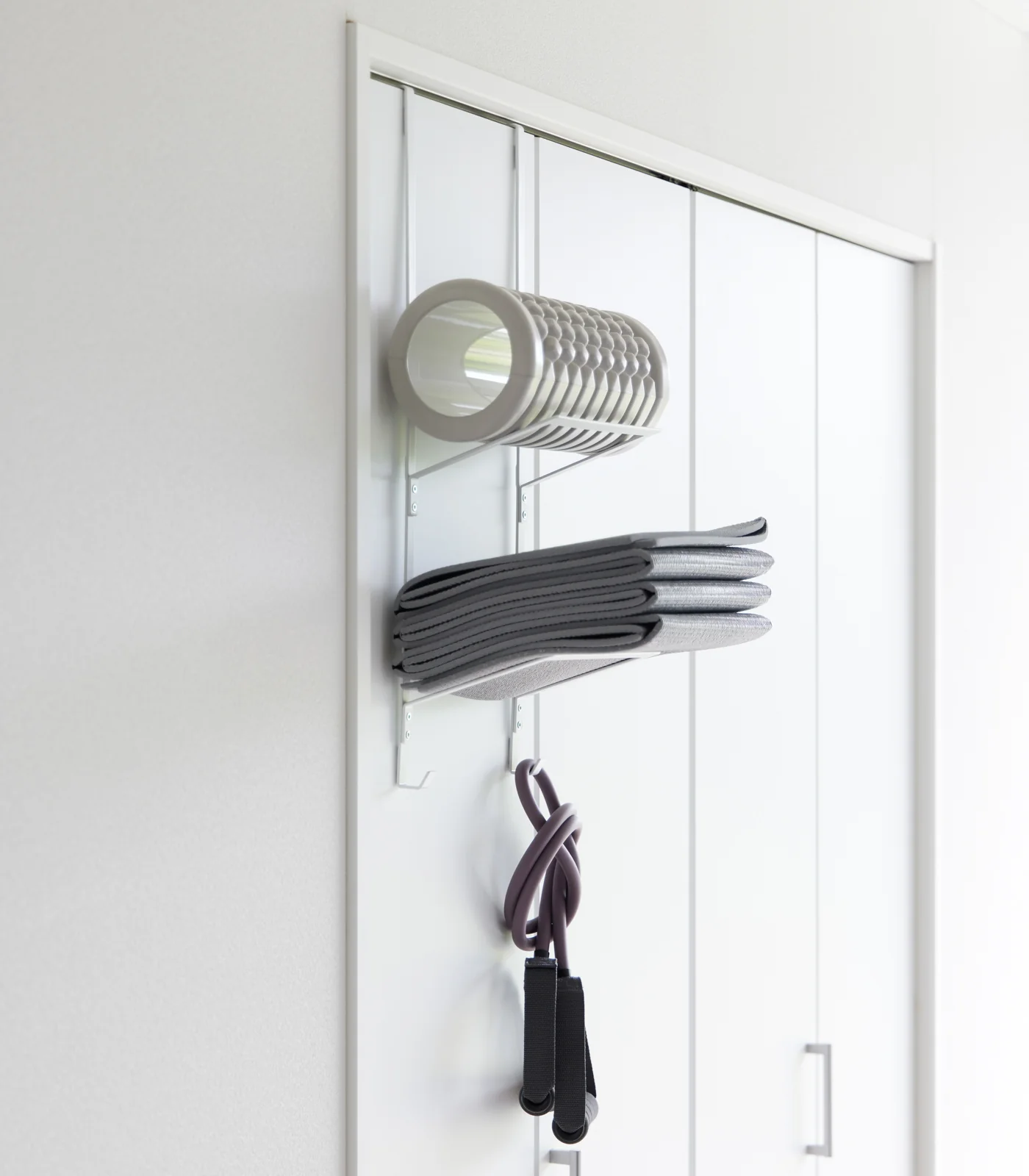 Over-the-Door Fitness Equipment Hanger - Steel - Image 7