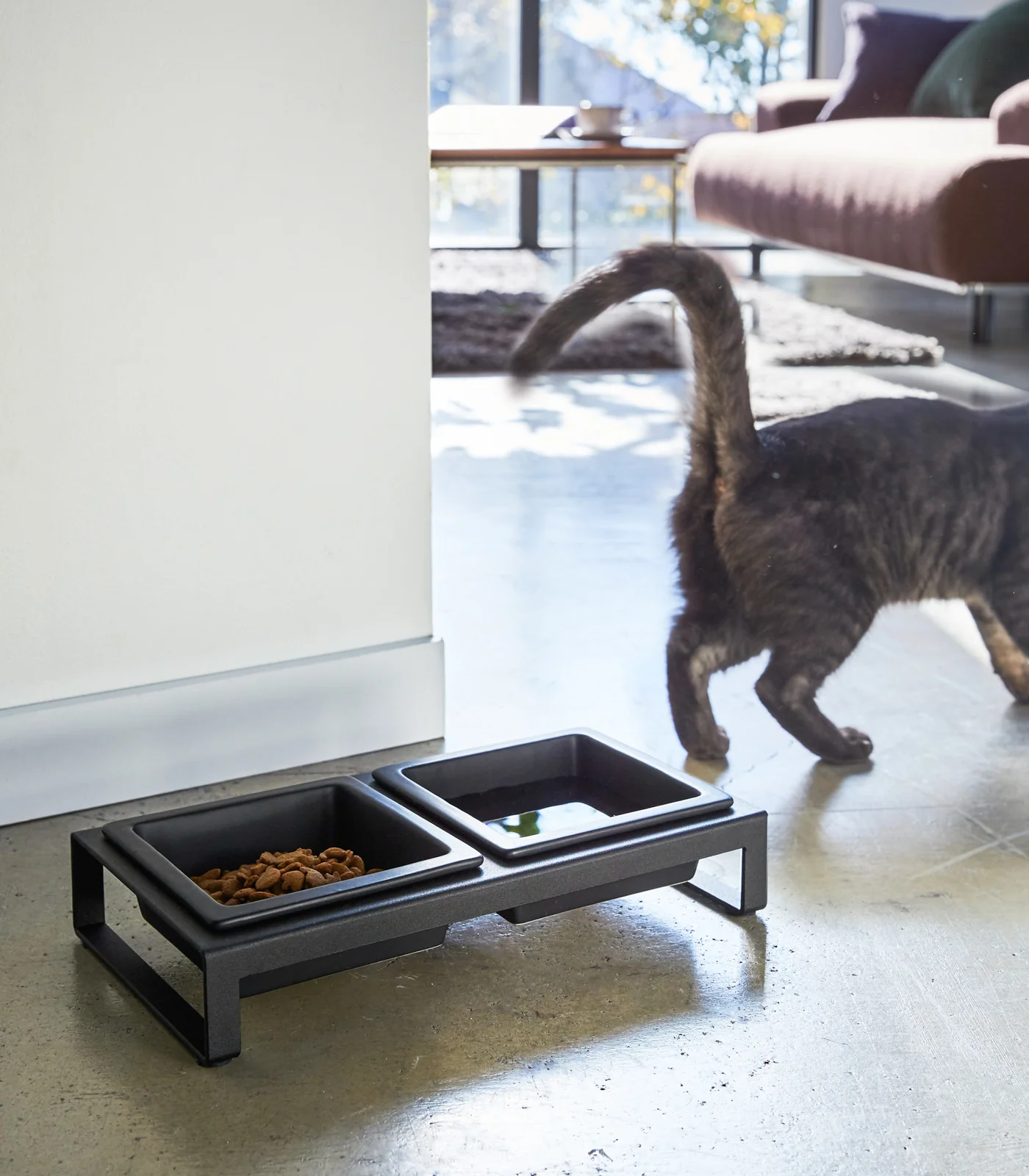 Pet Food Bowl - Steel + Ceramic - Image 9