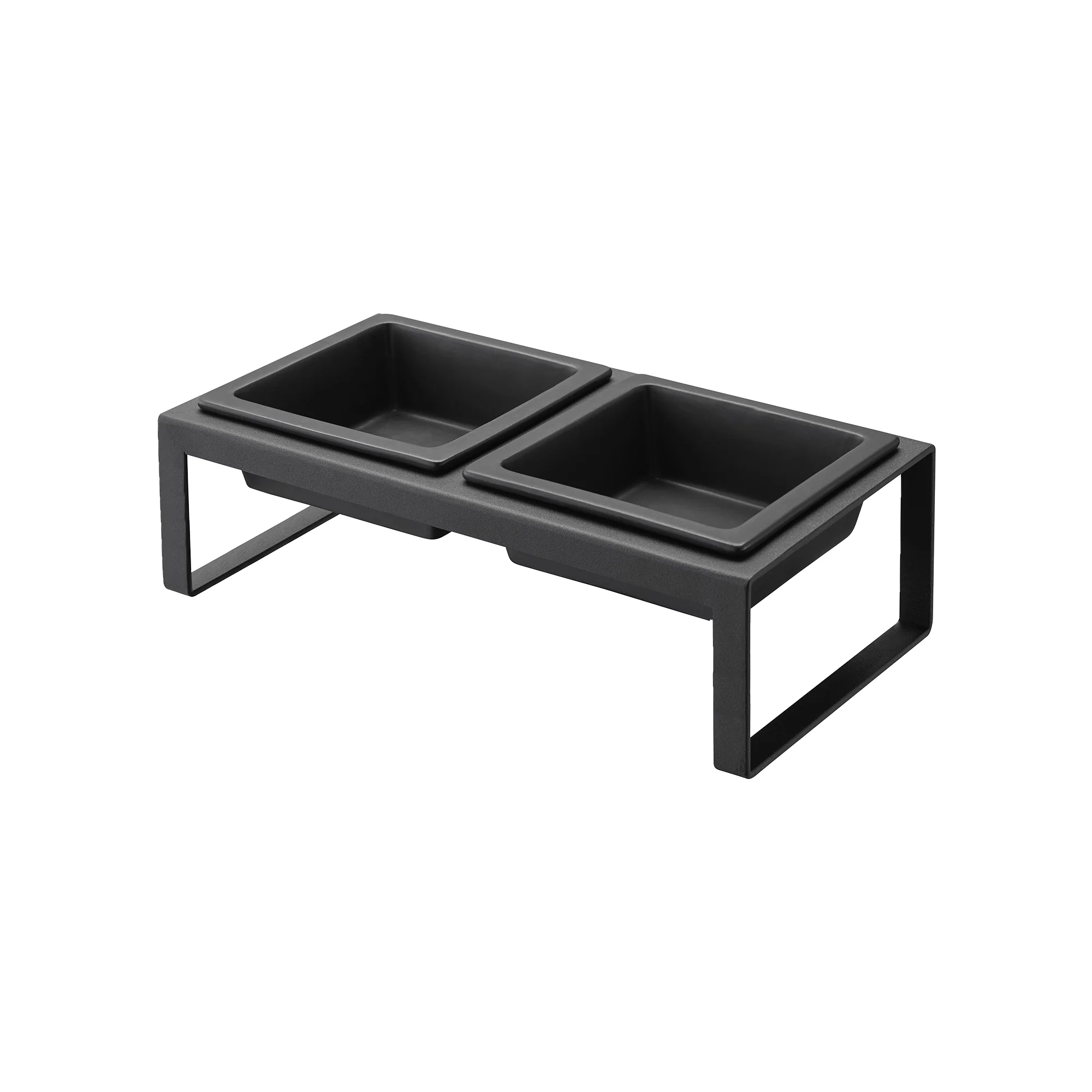 Pet Food Bowl - Tall - Steel + Ceramic - Image 8