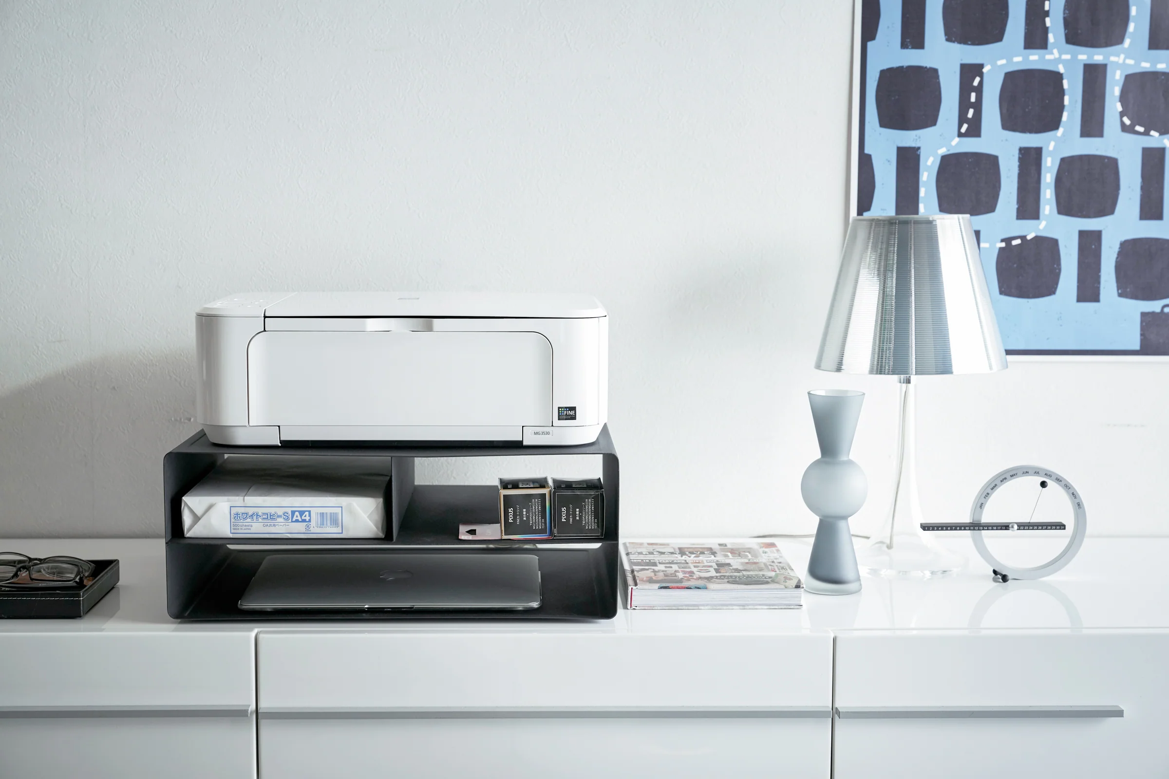 Rolling Printer Stand - Steel - Image 11