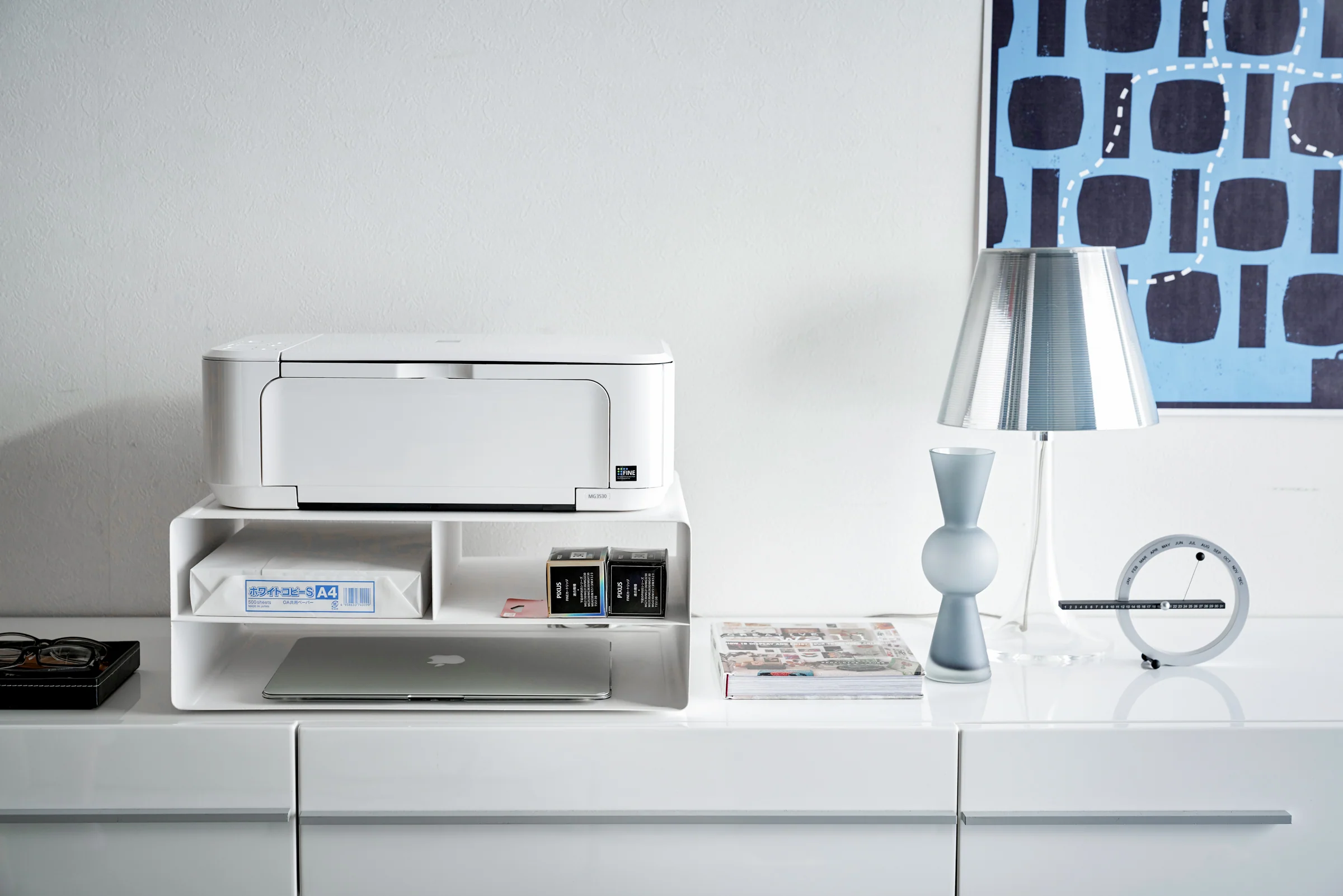 Rolling Printer Stand - Steel - Image 5
