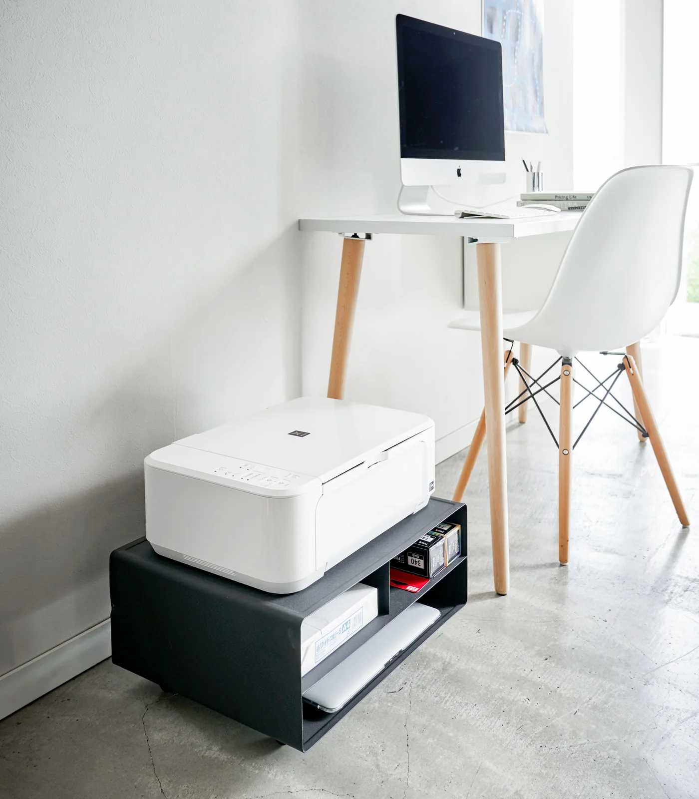 Rolling Printer Stand - Steel - Image 8