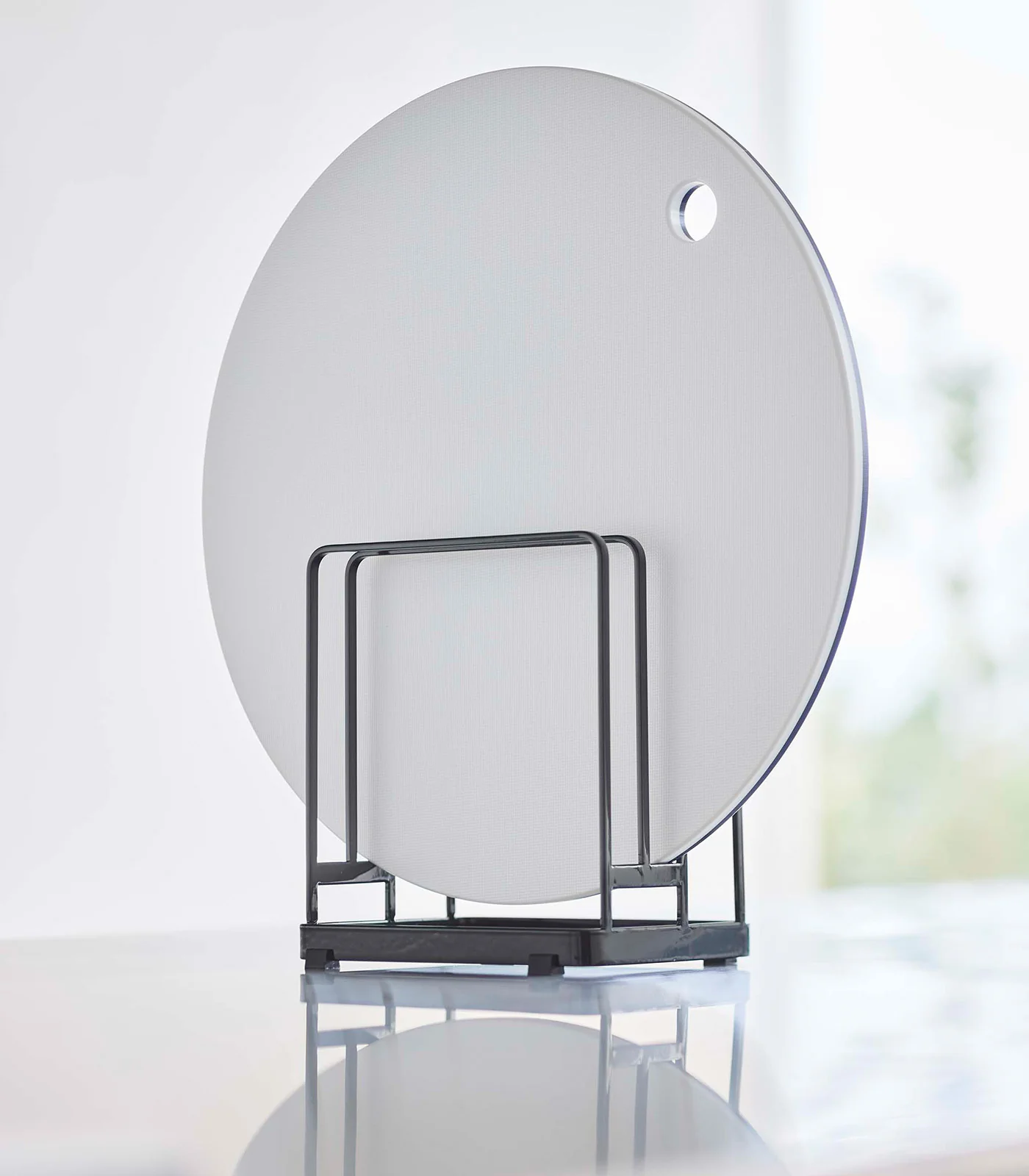 Round Cutting Board Stand - Steel - Image 10