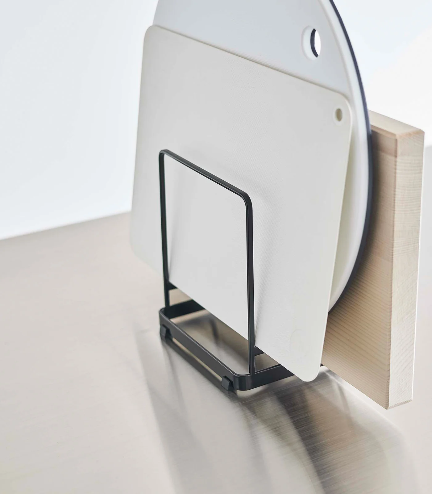 Round Cutting Board Stand - Steel - Image 13