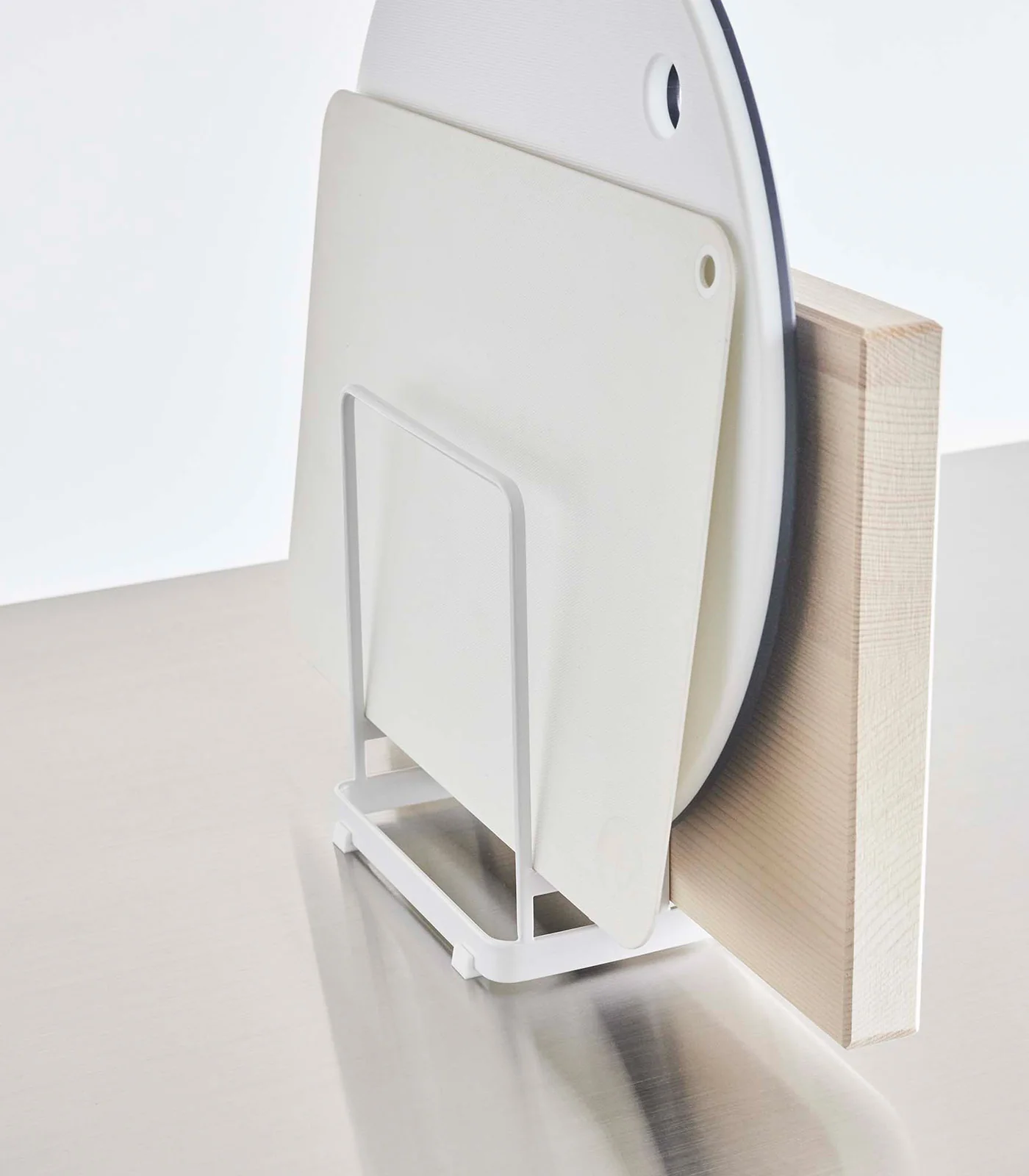 Round Cutting Board Stand - Steel - Image 5