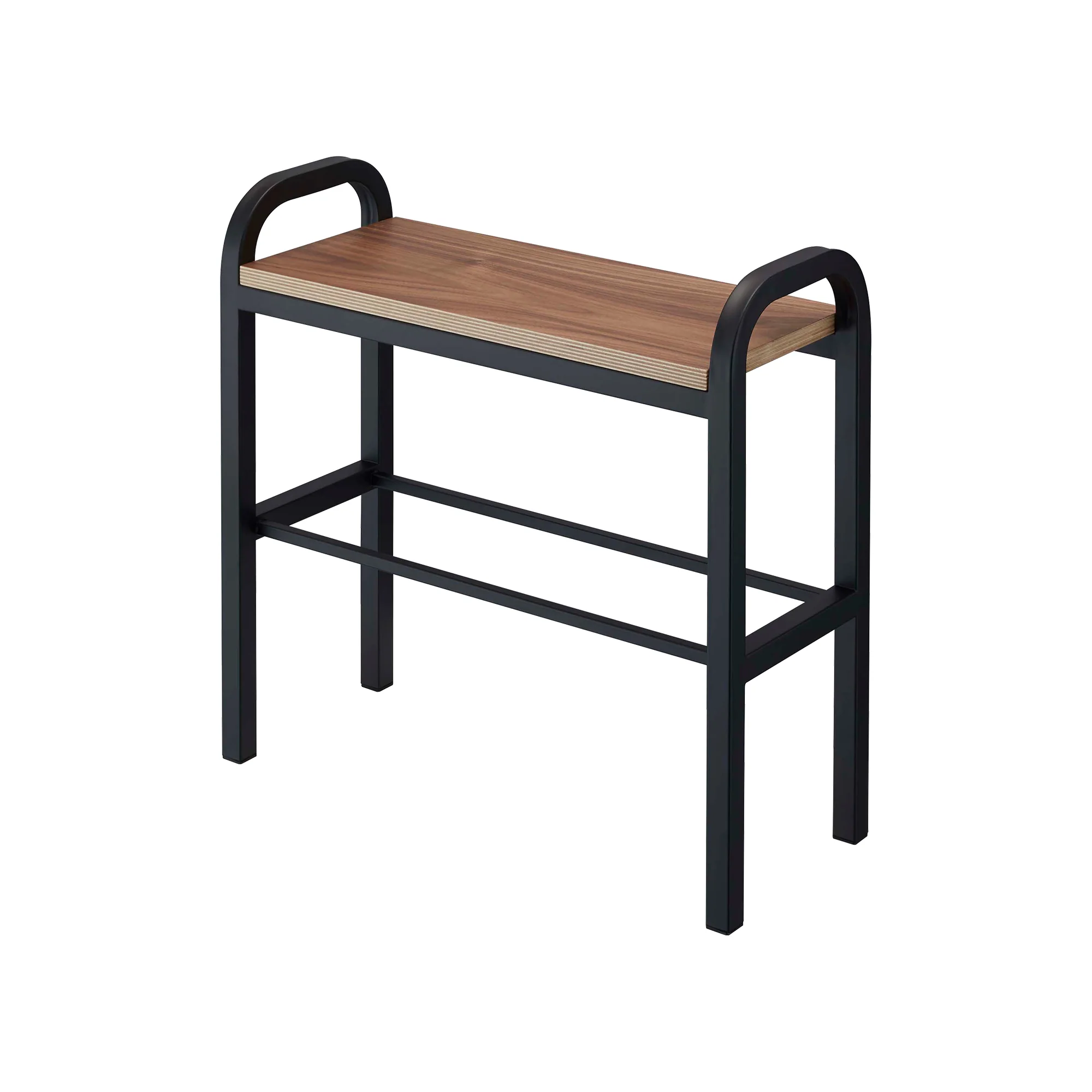 Shoe Organizer & Bench (18" H) - Steel + Wood - Image 16