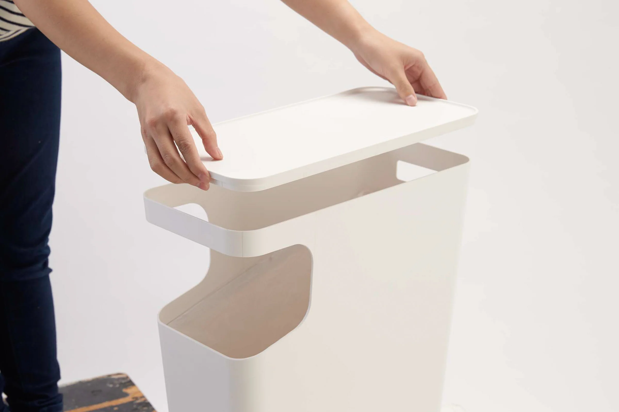 Side Table Trash Can - Image 3