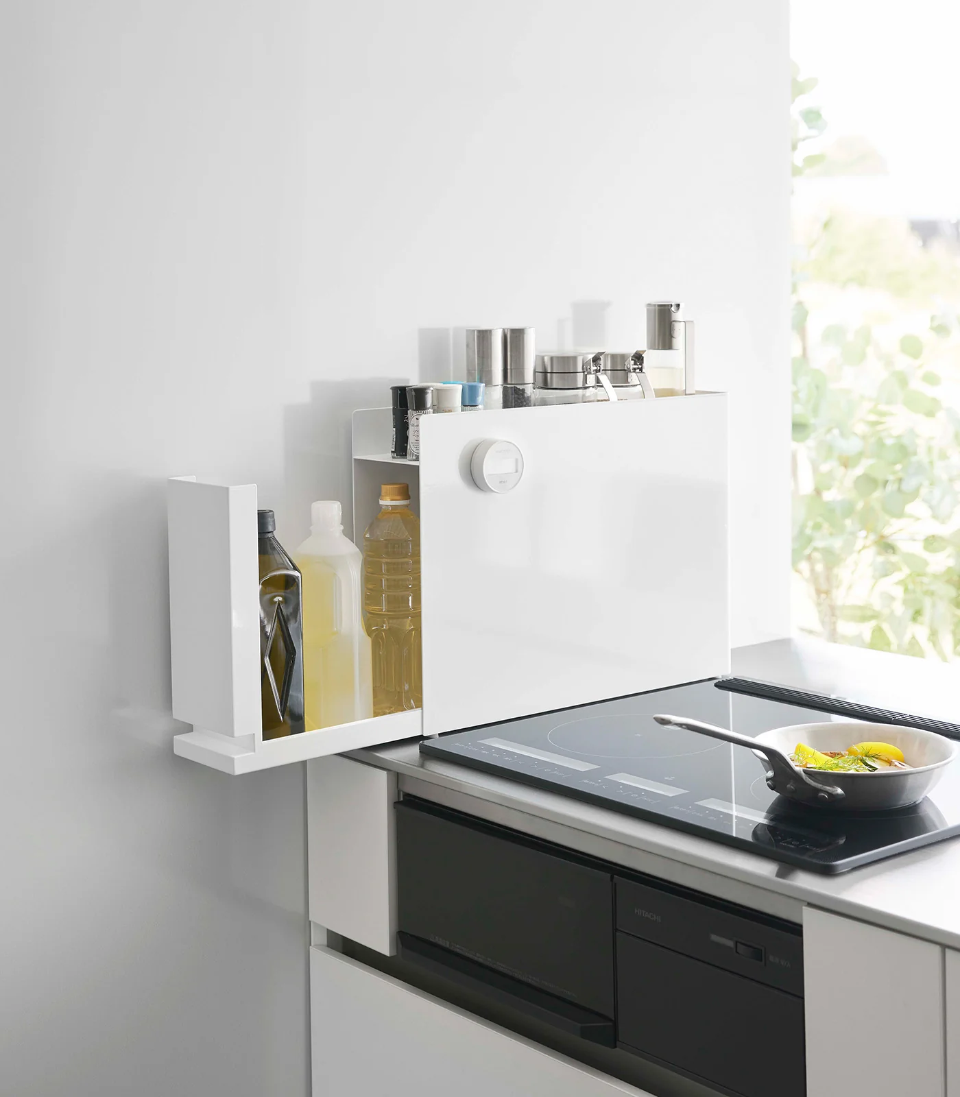 Sliding Drawer Seasoning Rack - Steel - Image 2
