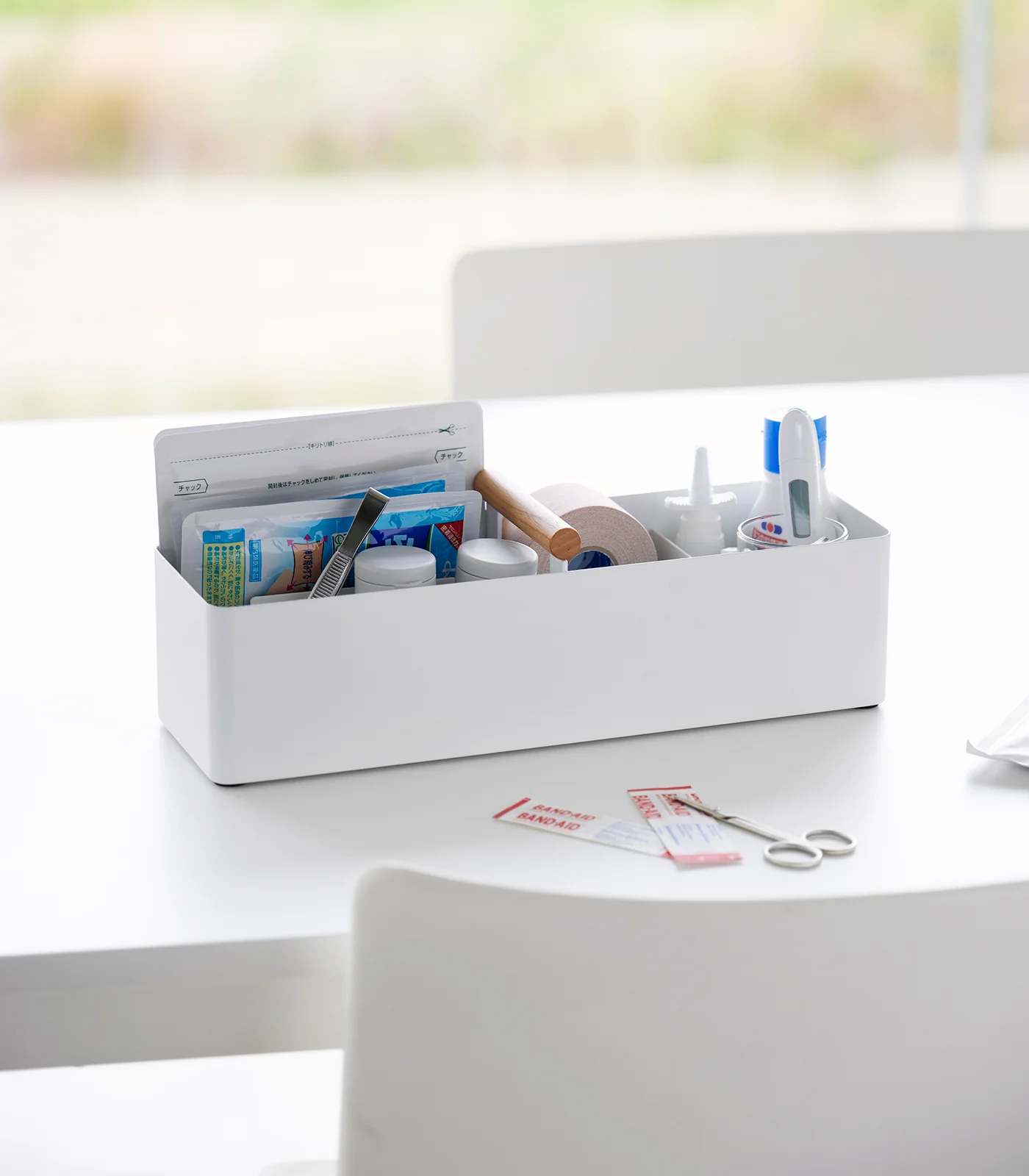 Slim Storage Box - Steel + Wood - Image 2