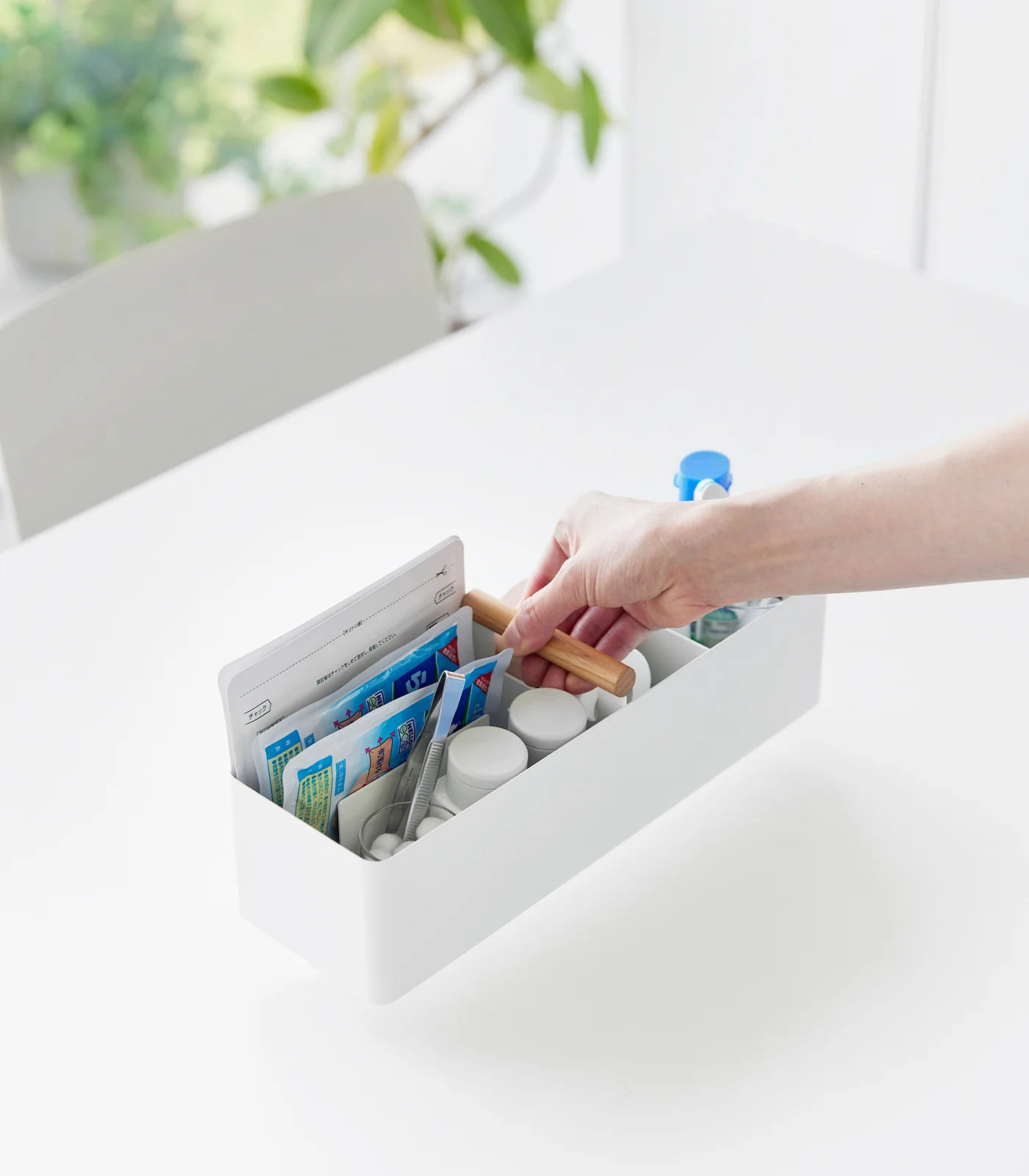 Slim Storage Box - Steel + Wood - Image 5