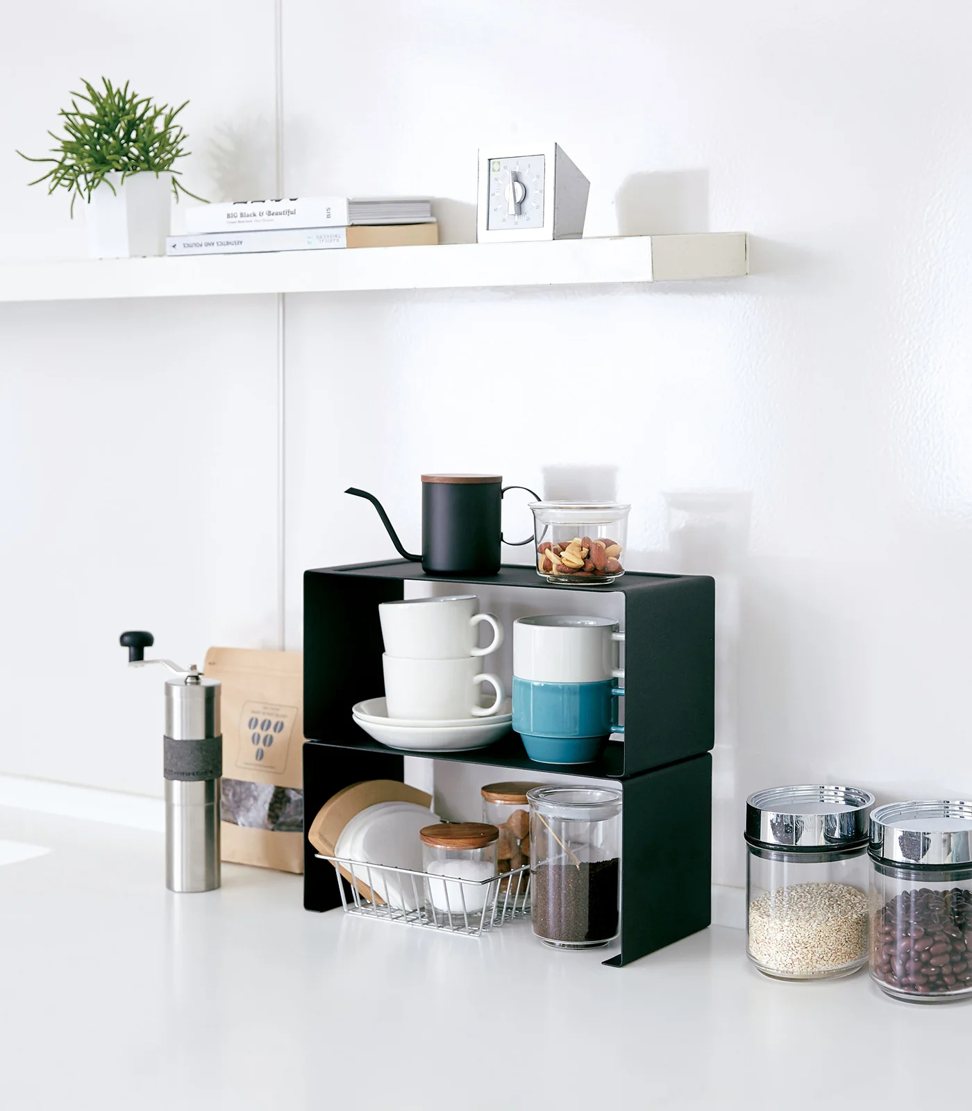 Stackable Countertop Shelf - Two Sizes - Steel - Image 11