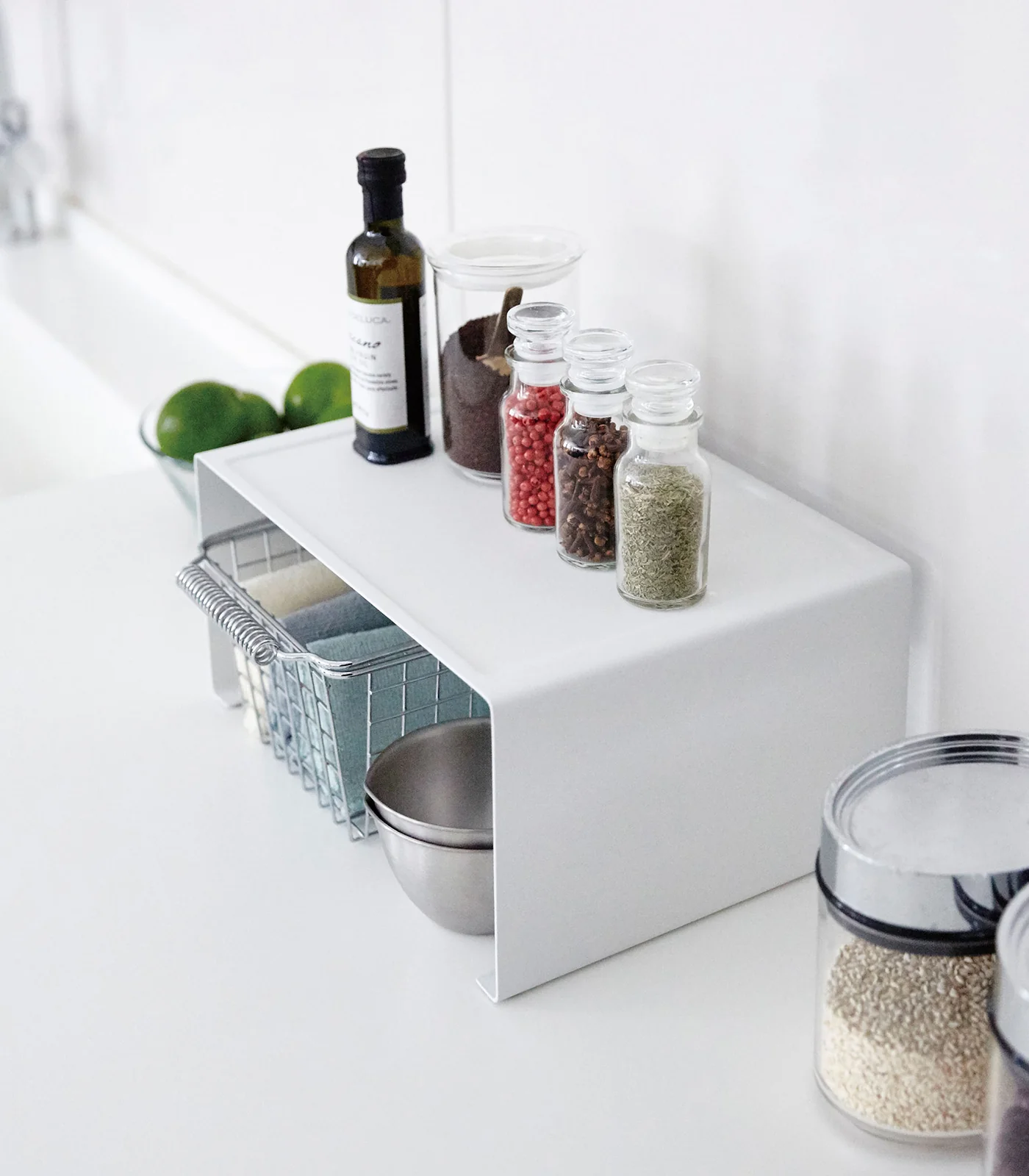 Stackable Countertop Shelf - Two Sizes - Steel - Image 20