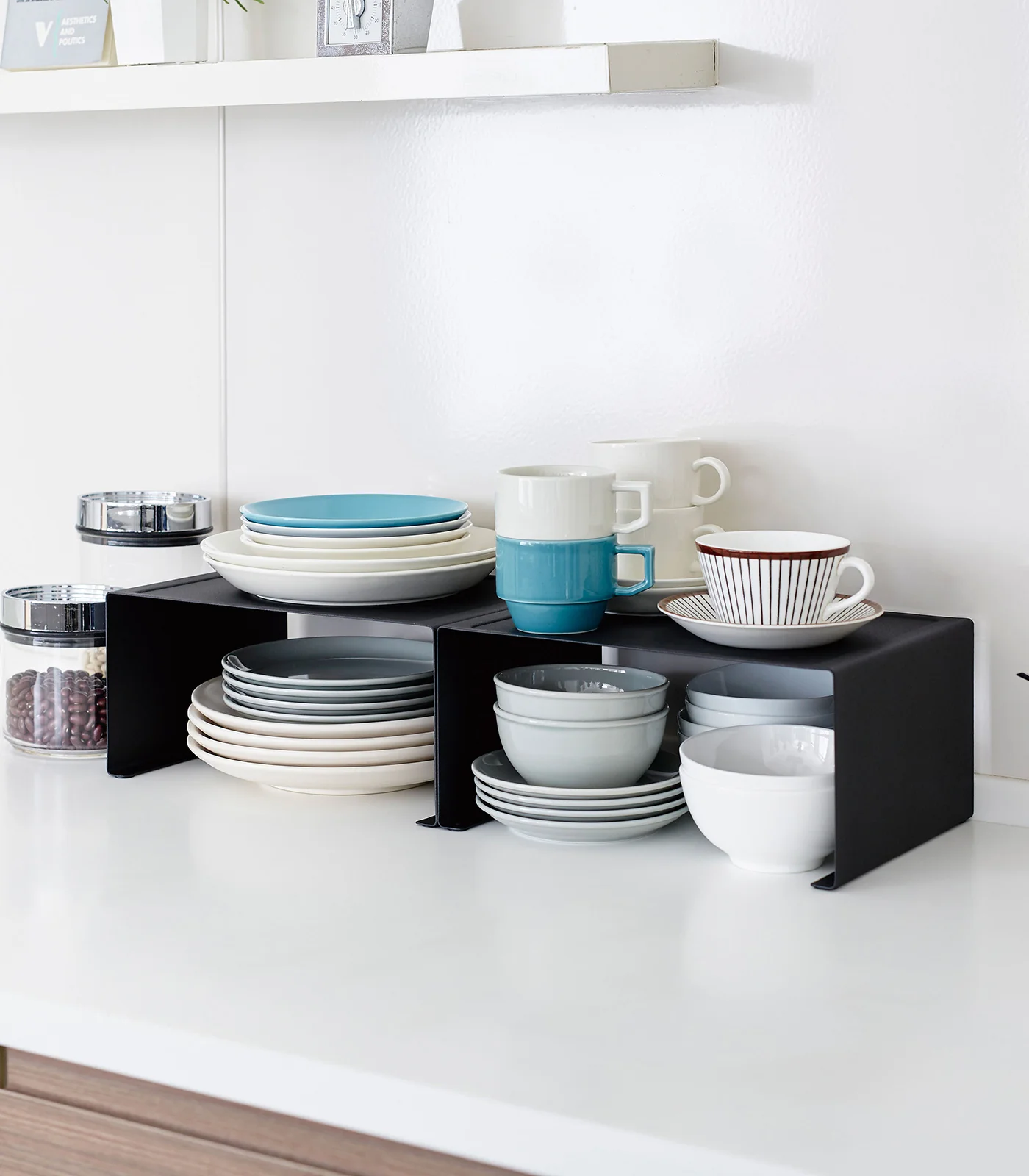 Stackable Countertop Shelf - Two Sizes - Steel - Image 28