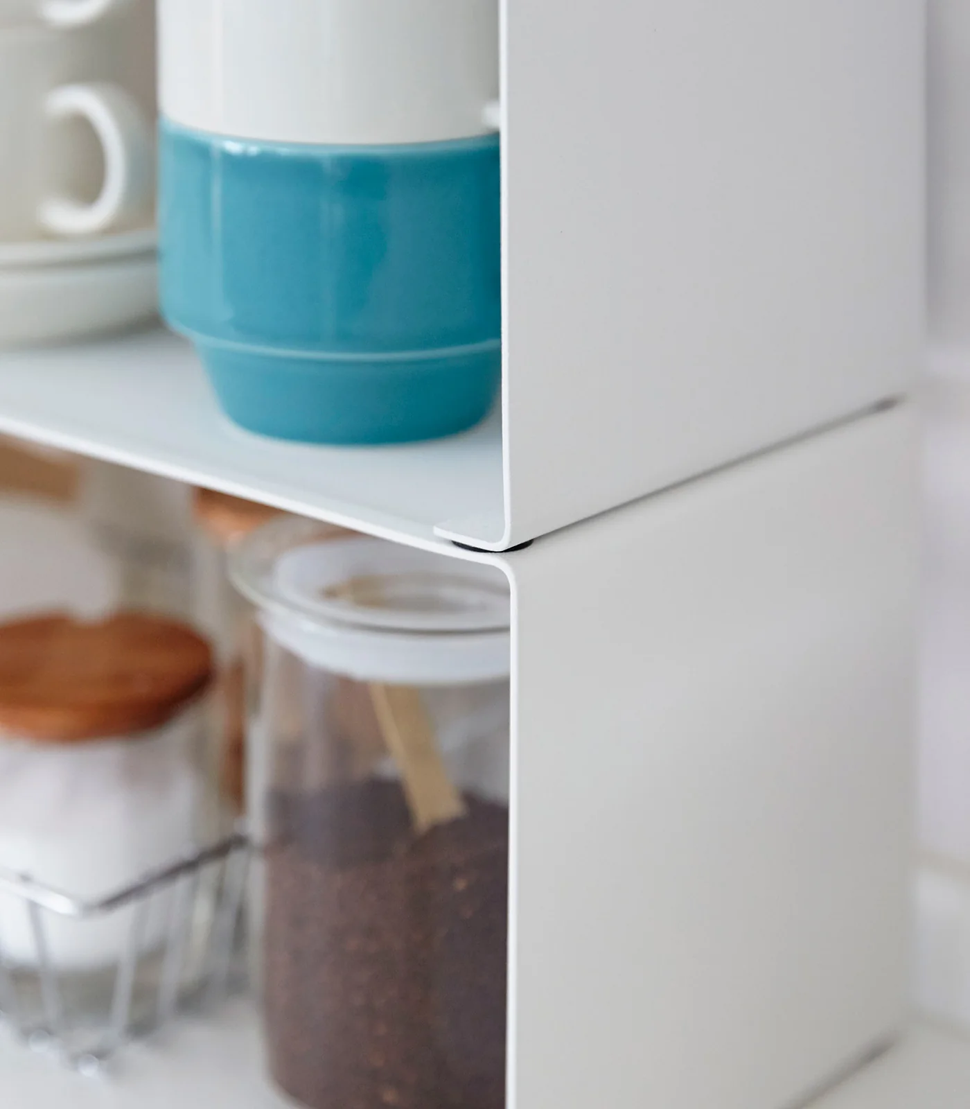 Stackable Countertop Shelf - Two Sizes - Steel - Image 6