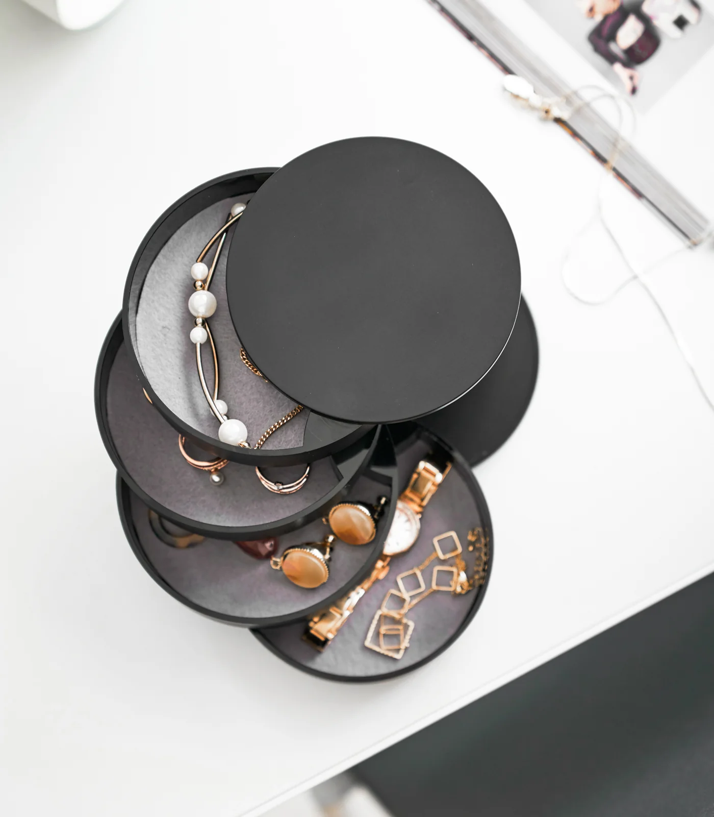Stacked Jewelry Organizer - Image 13