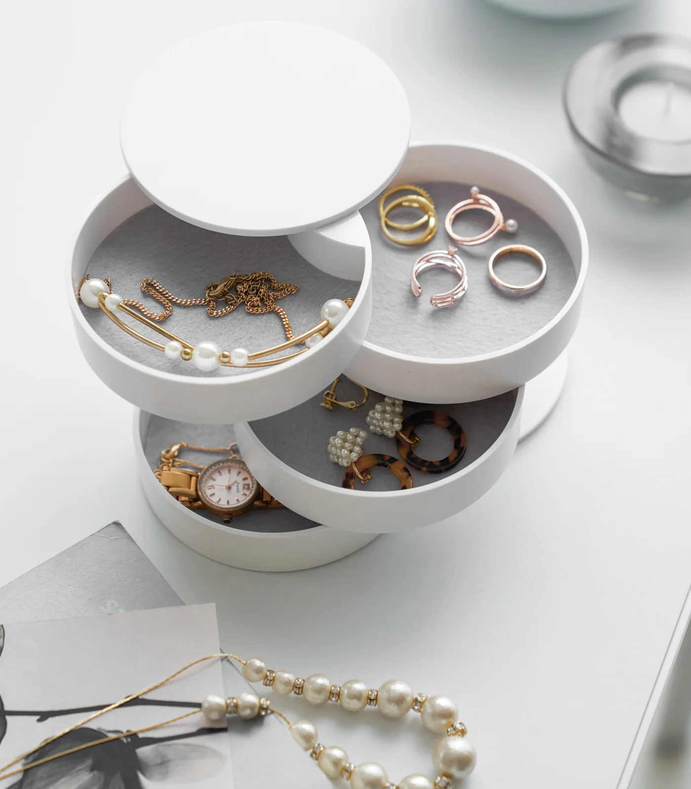 Stacked Jewelry Organizer - Image 6