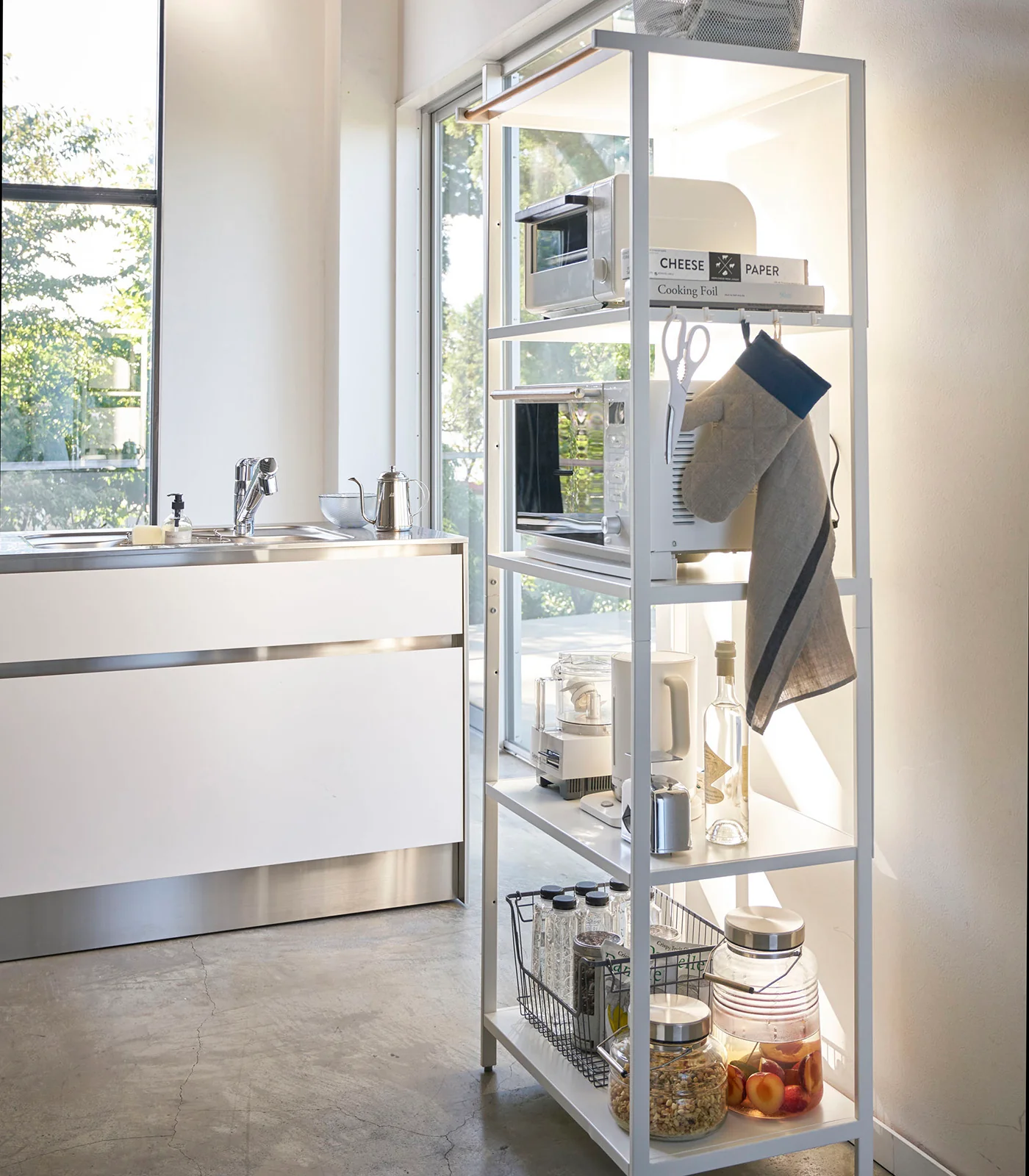 Storage Rack - 67-Inch (67" H) - Steel - Image 3