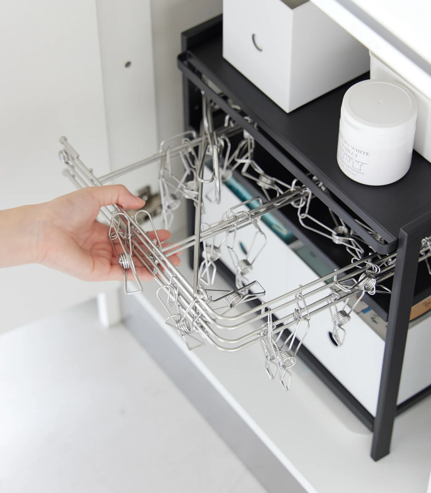 Three-Tier Cabinet Storage Rack (14" H) - Steel - Image 15