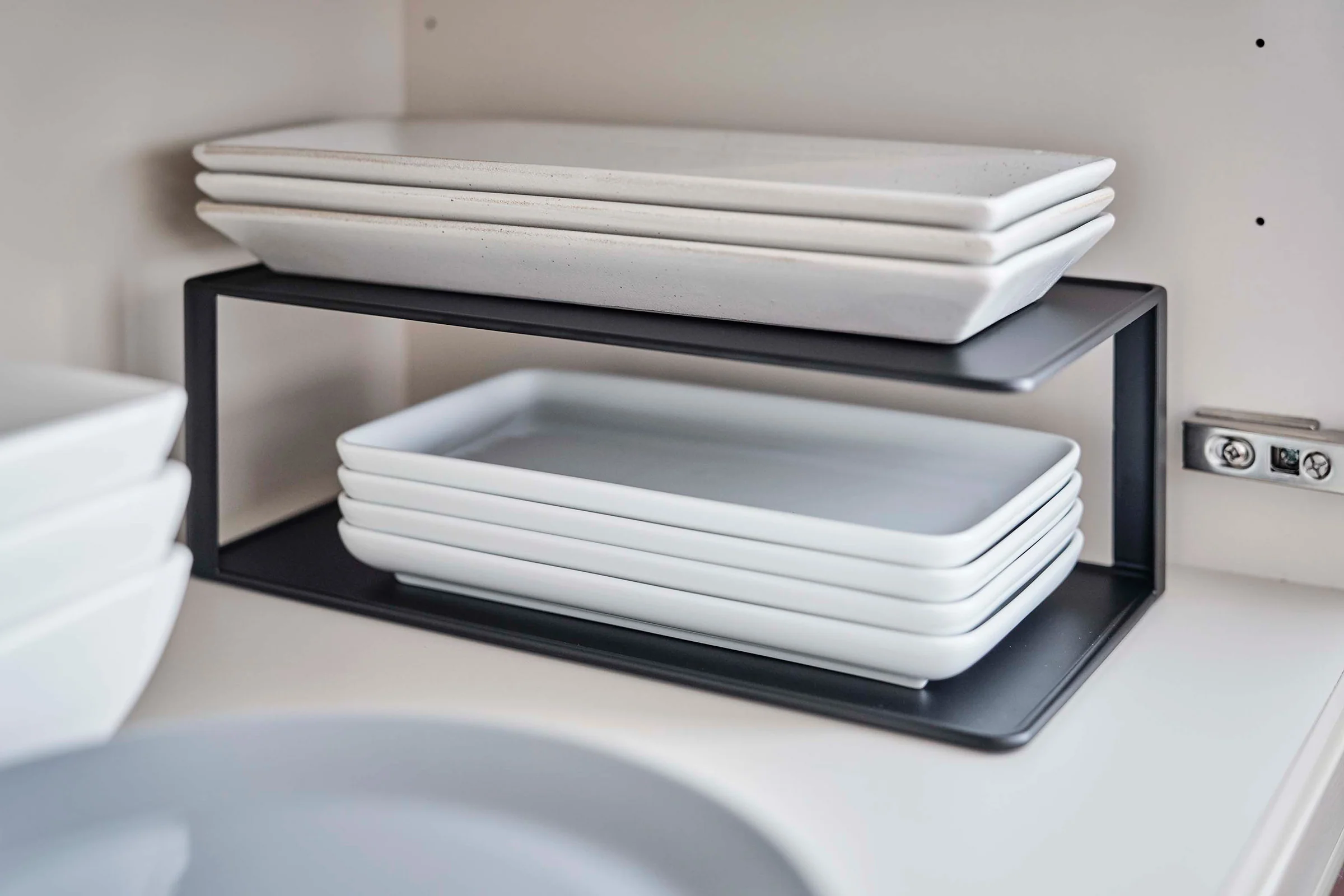 Two-Tier Cabinet Organizer - Steel - Image 11