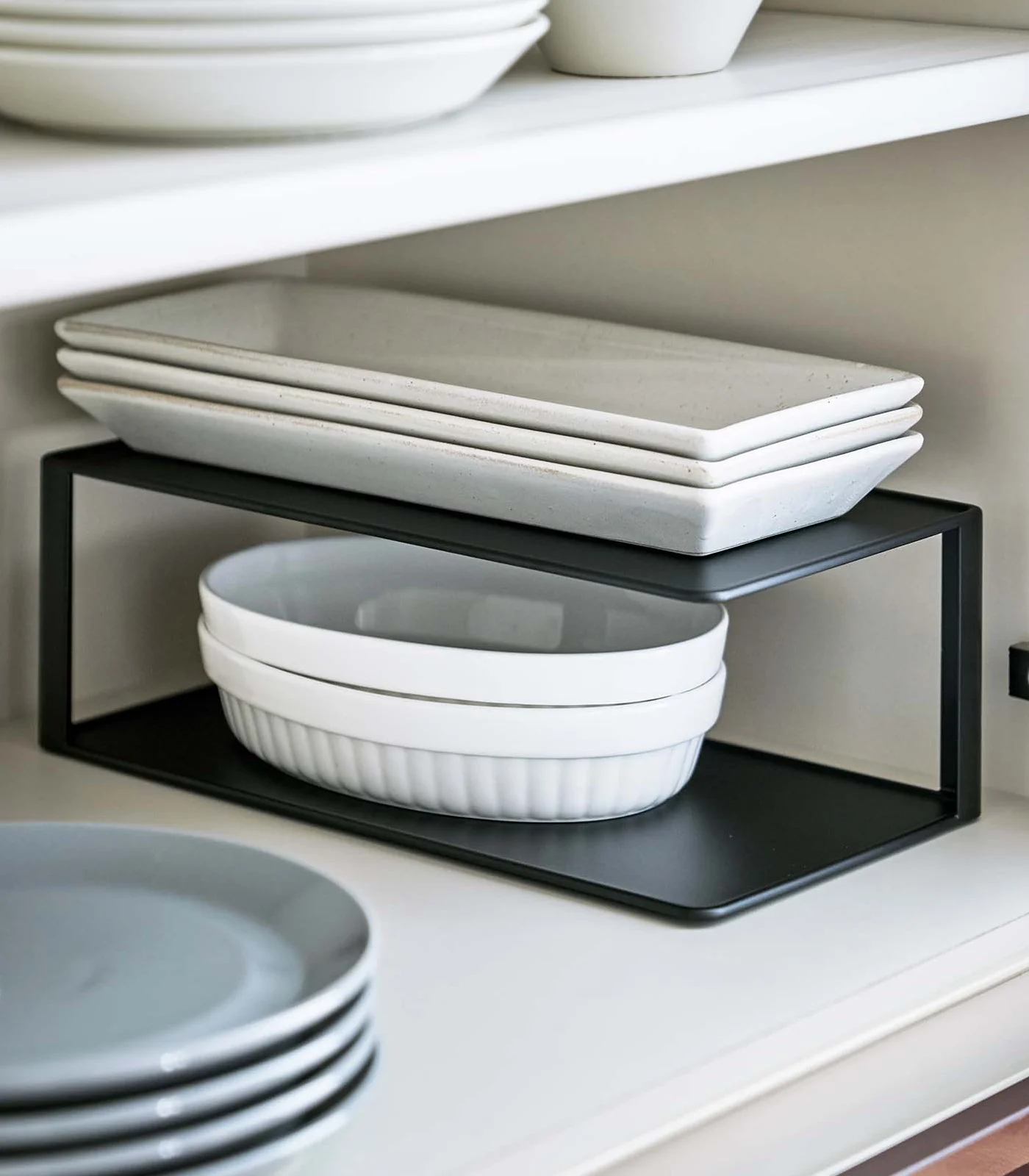 Two-Tier Cabinet Organizer - Steel - Image 7