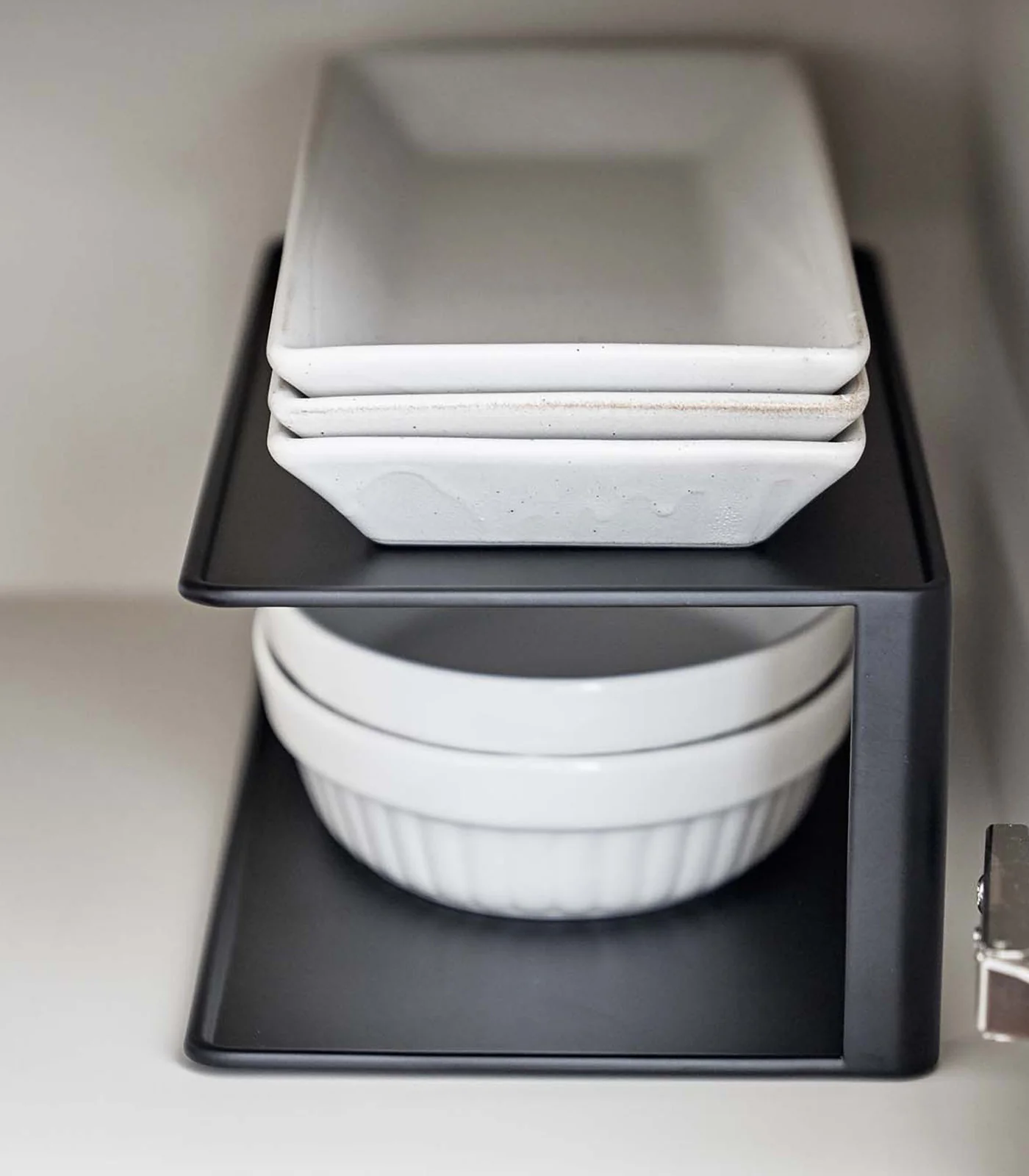 Two-Tier Cabinet Organizer - Steel - Image 8