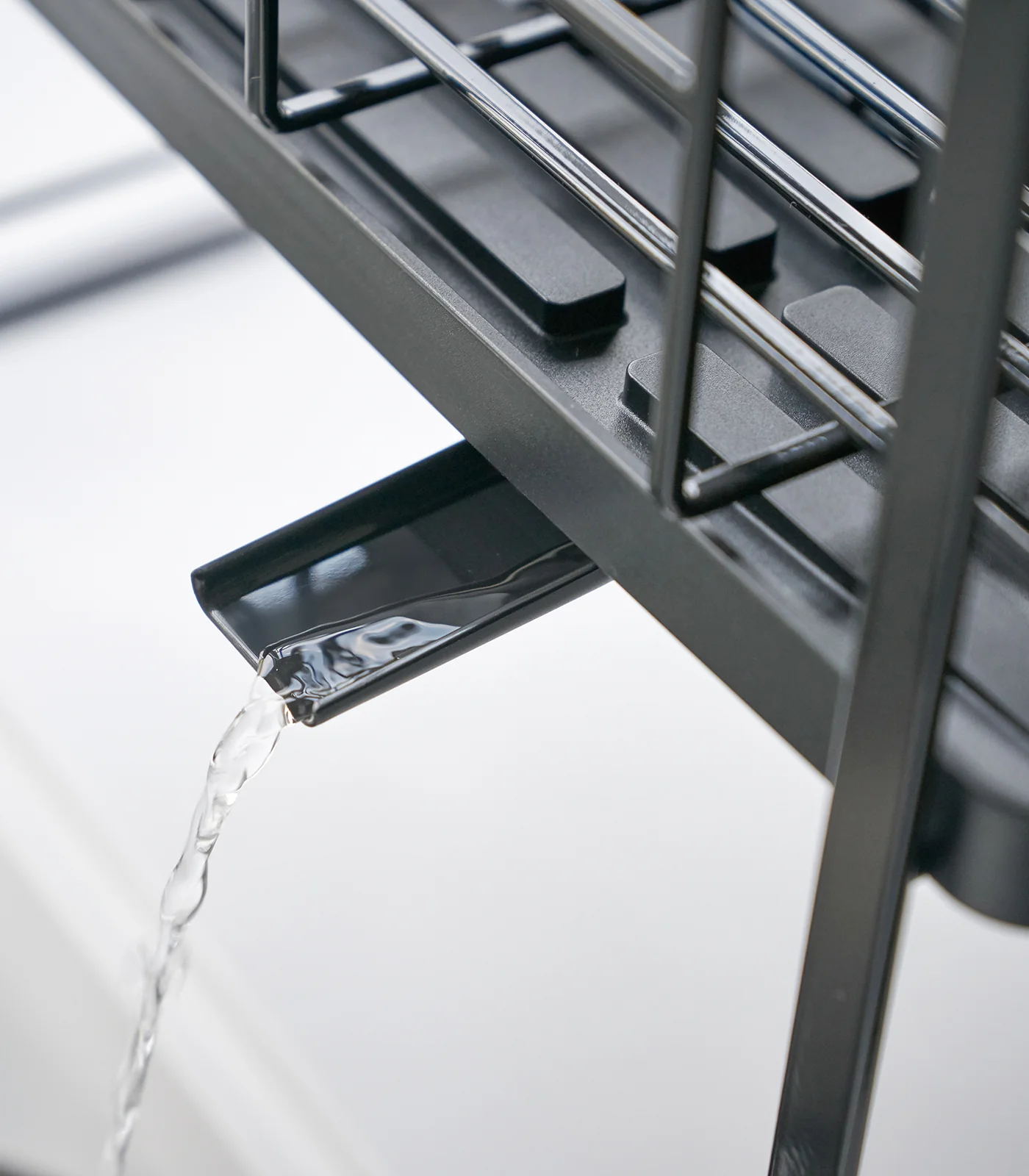Two-Tier Wire Dish Rack - Steel - Image 16
