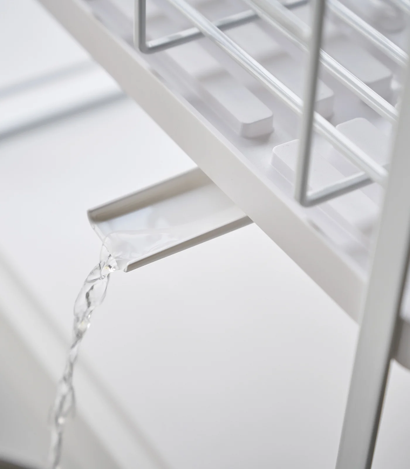 Two-Tier Wire Dish Rack - Steel - Image 8
