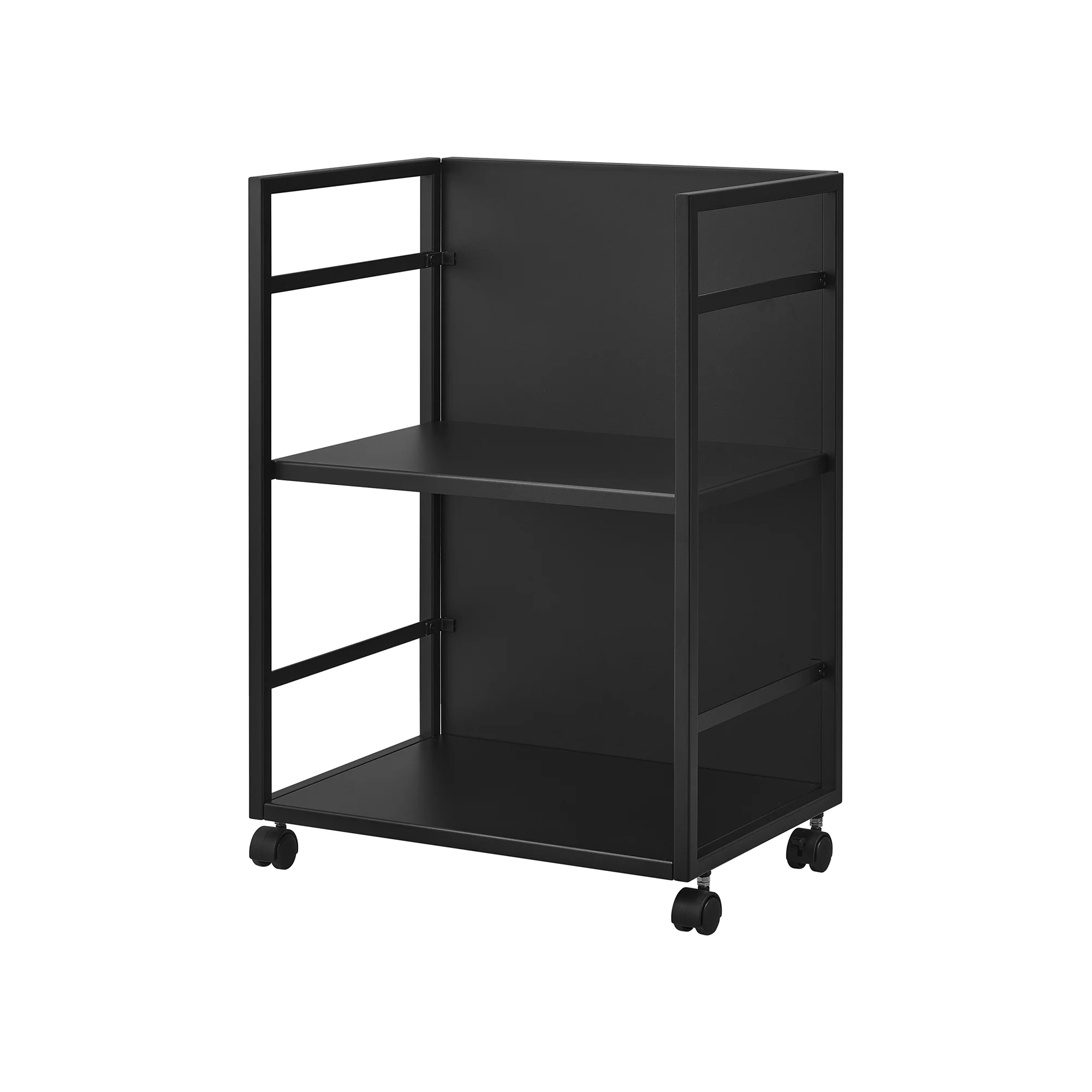 Two-Tier Hideaway Storage Cart (24" H) - Steel - Image 18