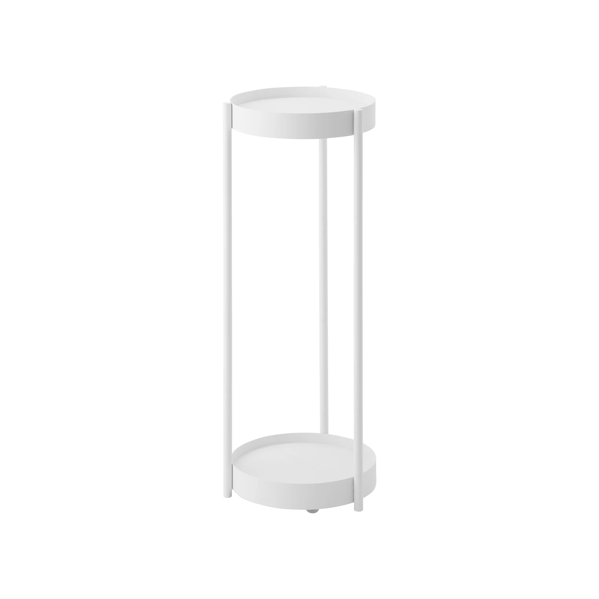 Two-Tier Rolling Plant Stand (28" H) - Steel - Image 8
