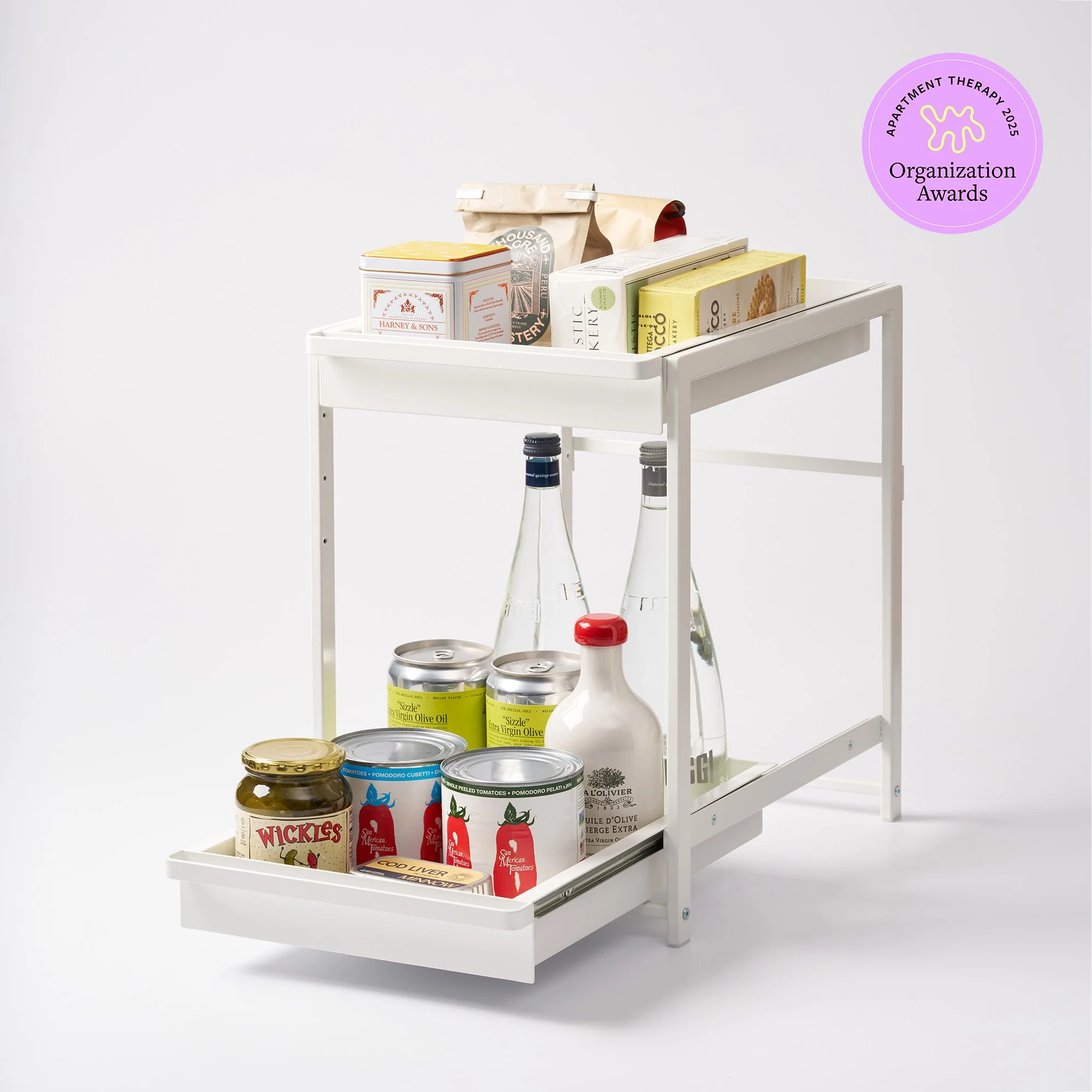 Two-Tier Pull-Out Shelf - Steel