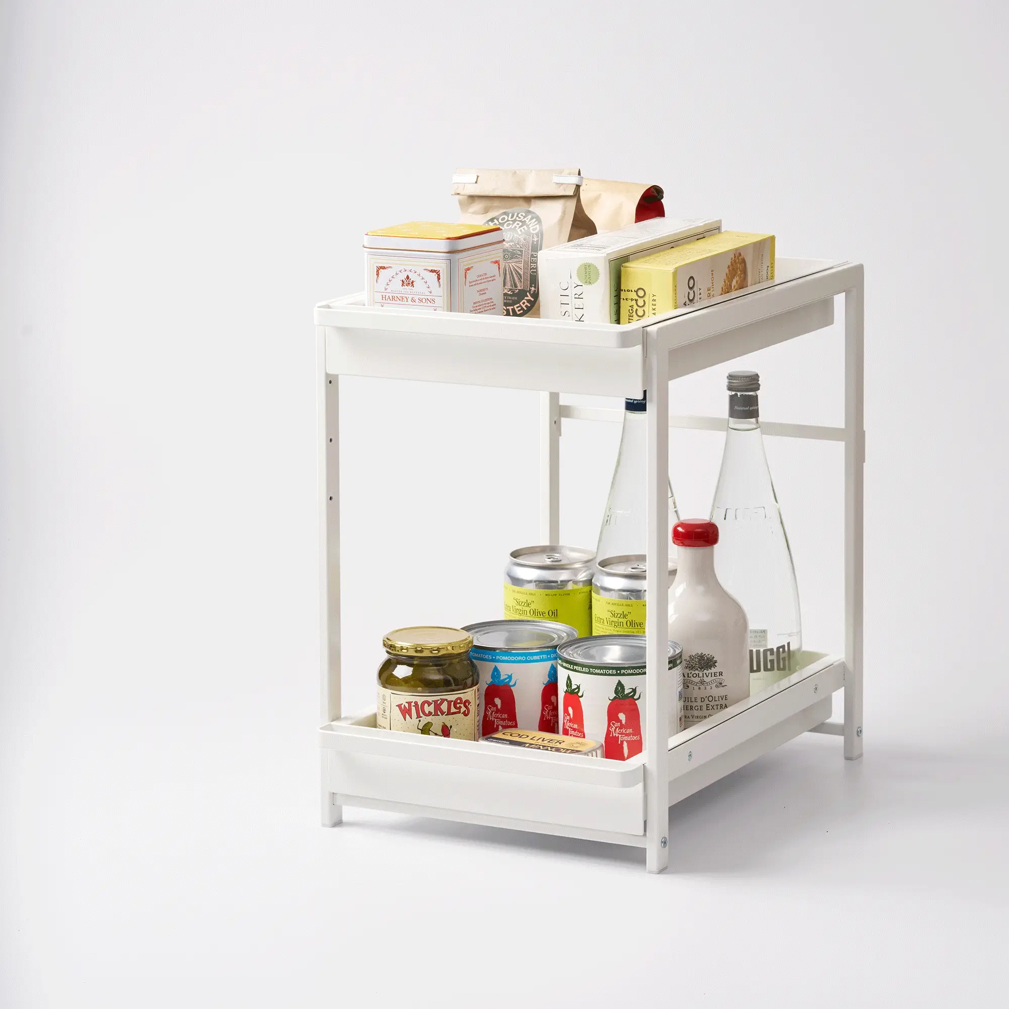 Two-Tier Pull-Out Shelf - Steel - Image 2