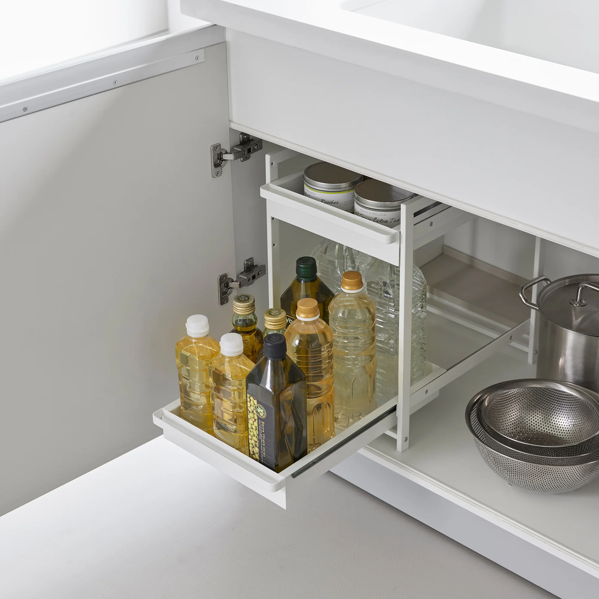 Two-Tier Pull-Out Shelf - Steel - Image 4