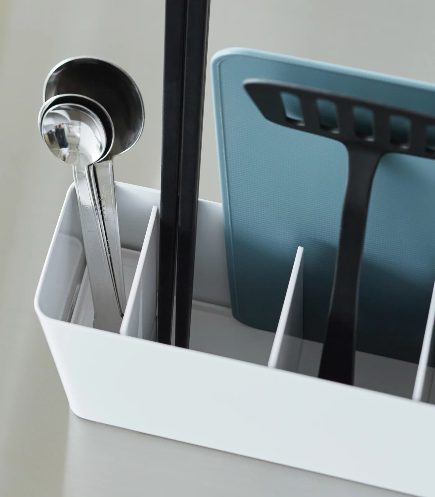 Utensil & Thin Cutting Board Holder - Steel - Image 5
